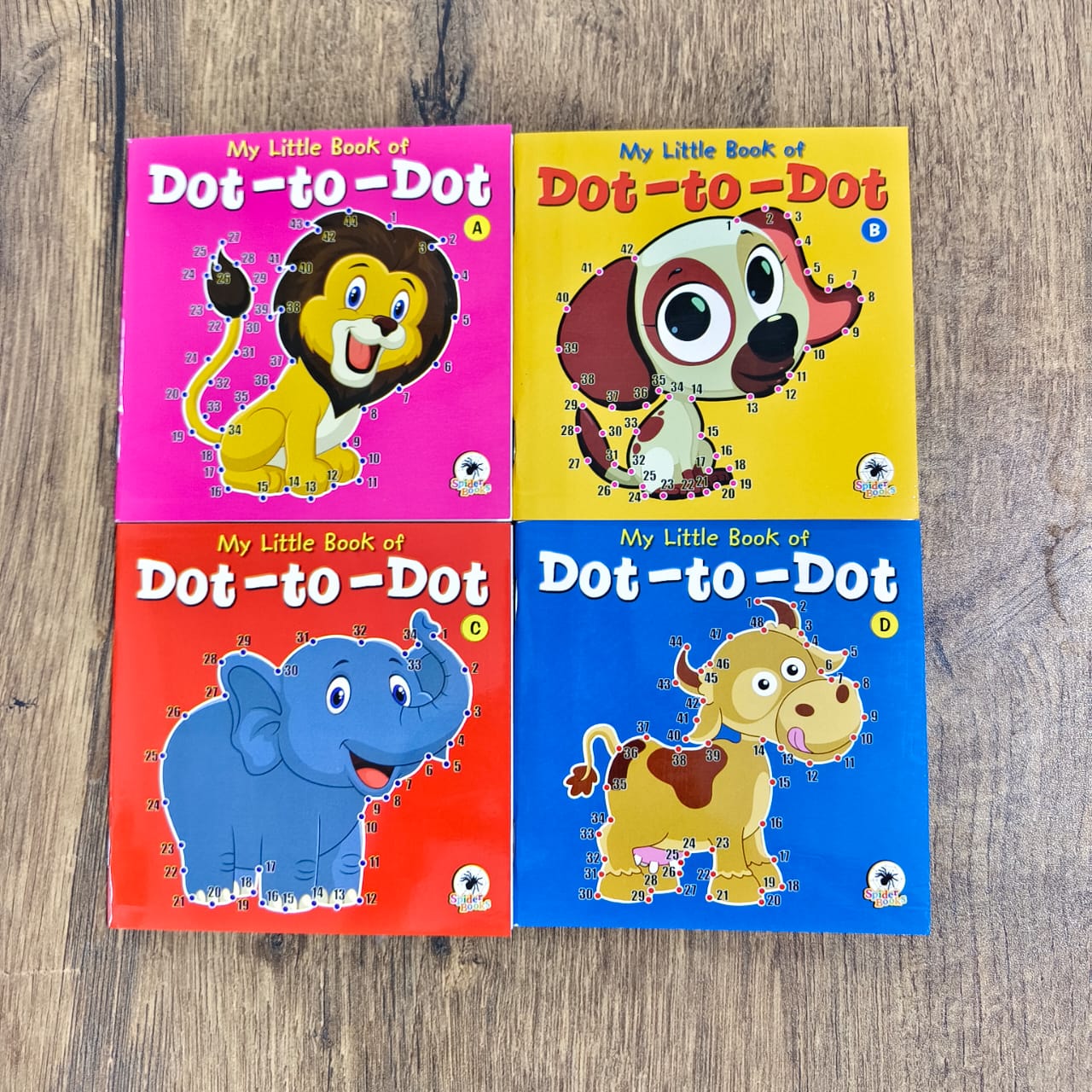 My Little Book of Dot to Dot - 4 Books Combo