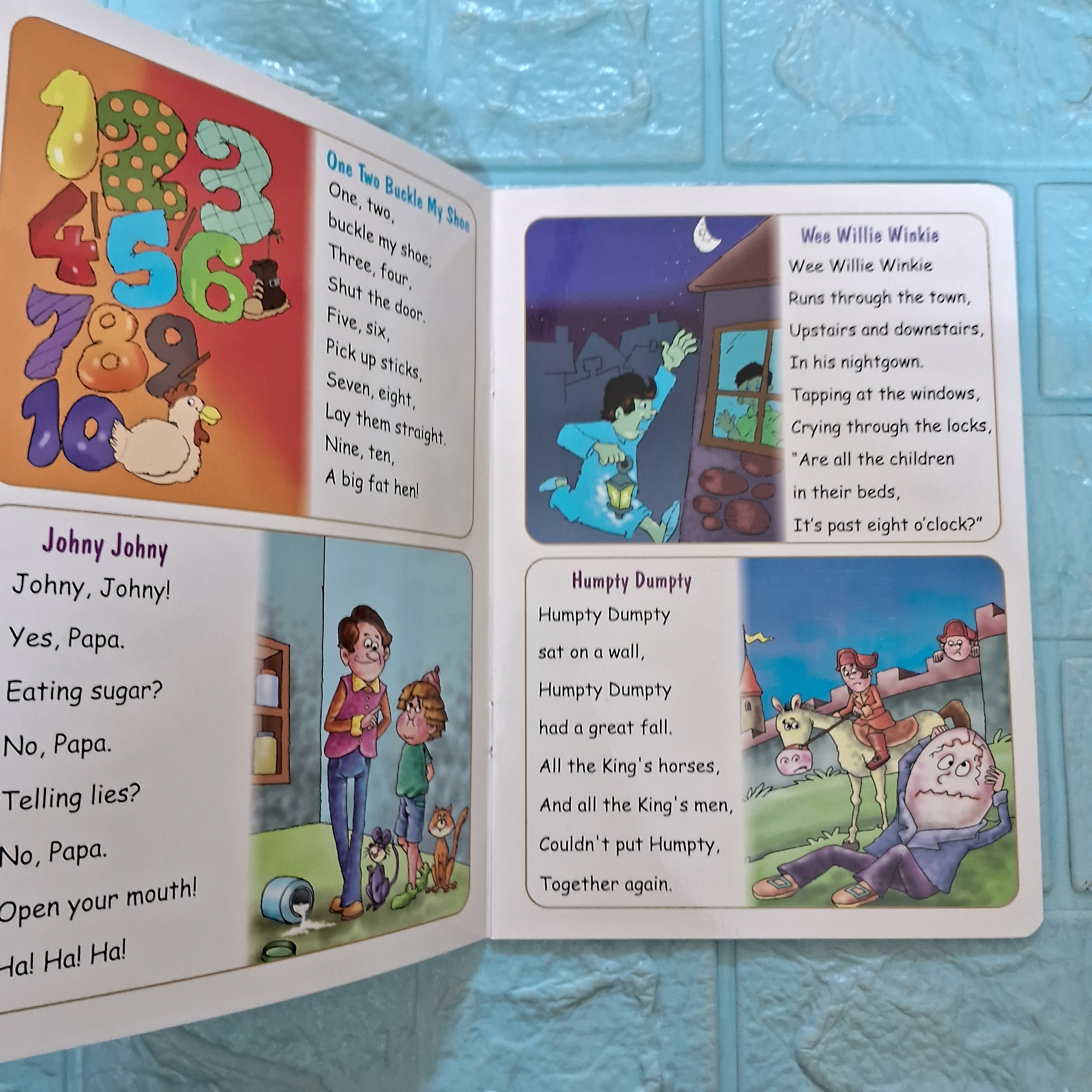 My Preschool Book of Rhymes - NonTearable Laminated