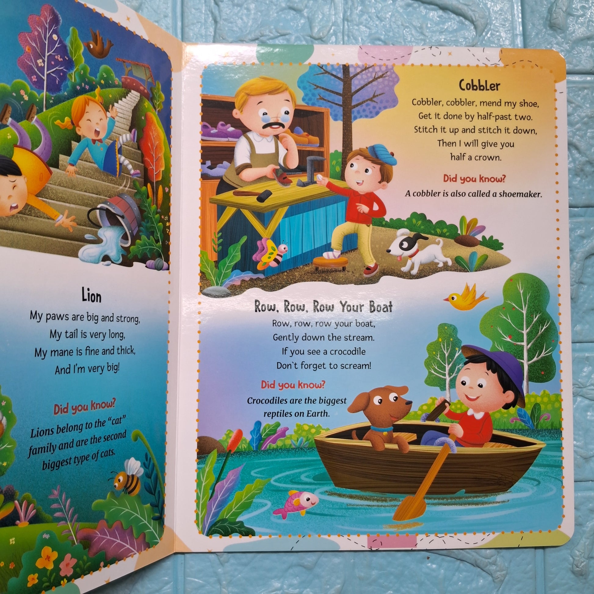 Learning My First Rhymes Board Book