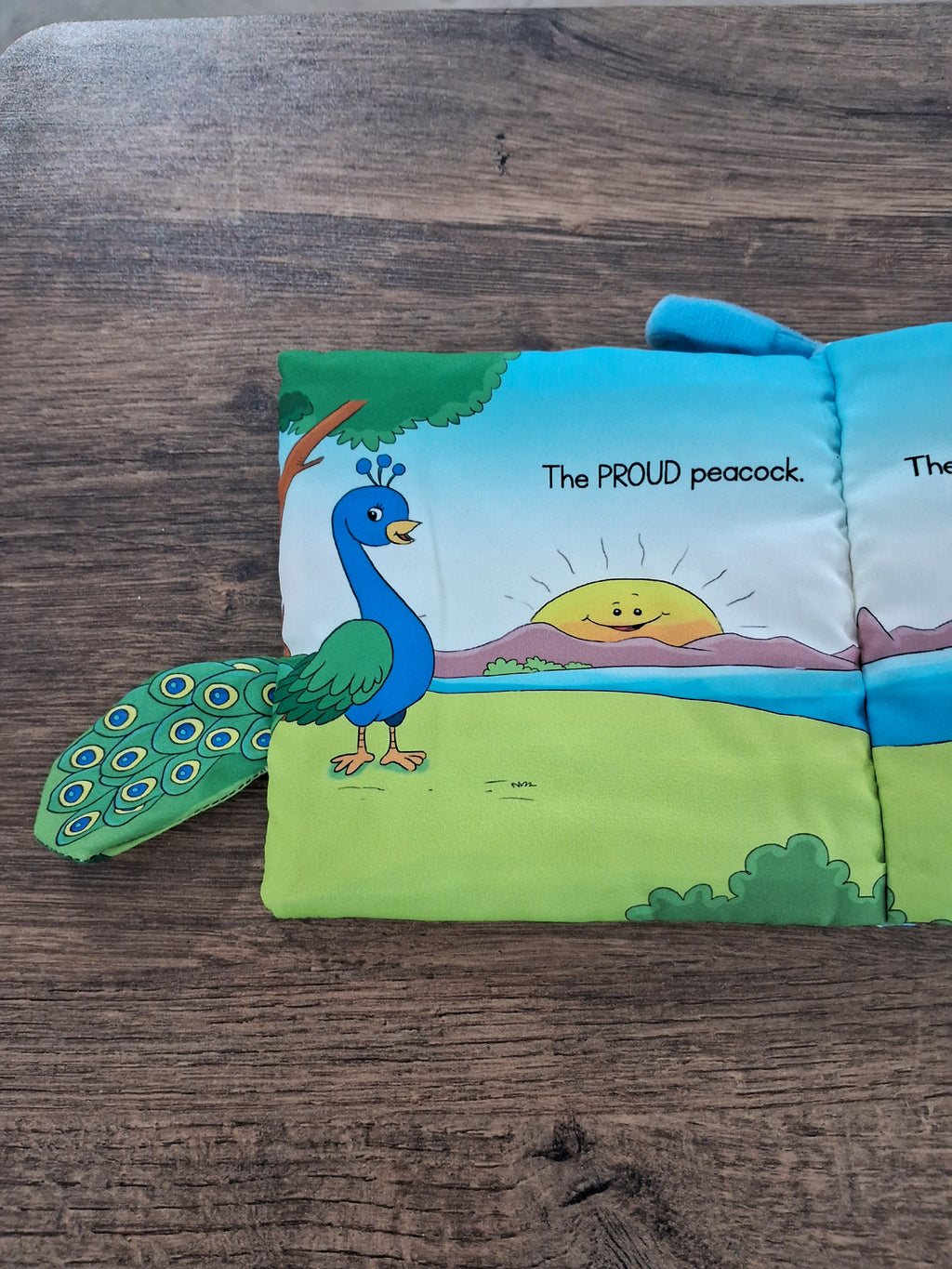 MY BABYS FIRST CLOTH BOOKS - BIRD TAILS