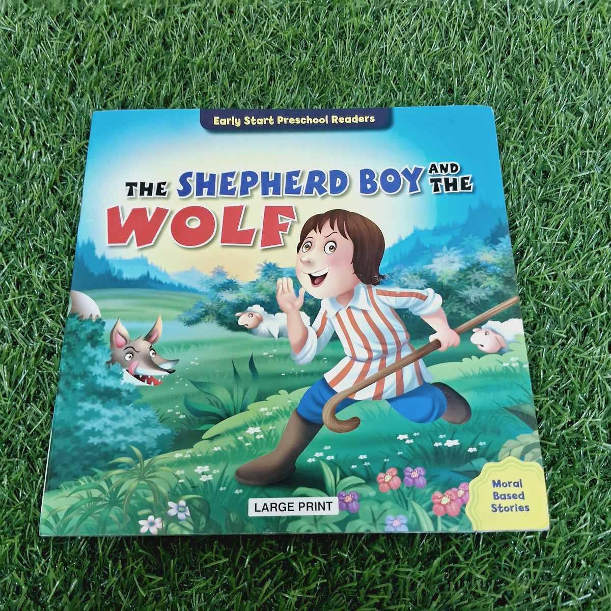 The shepherd boy and the wolf - Very Good Condition Paperback