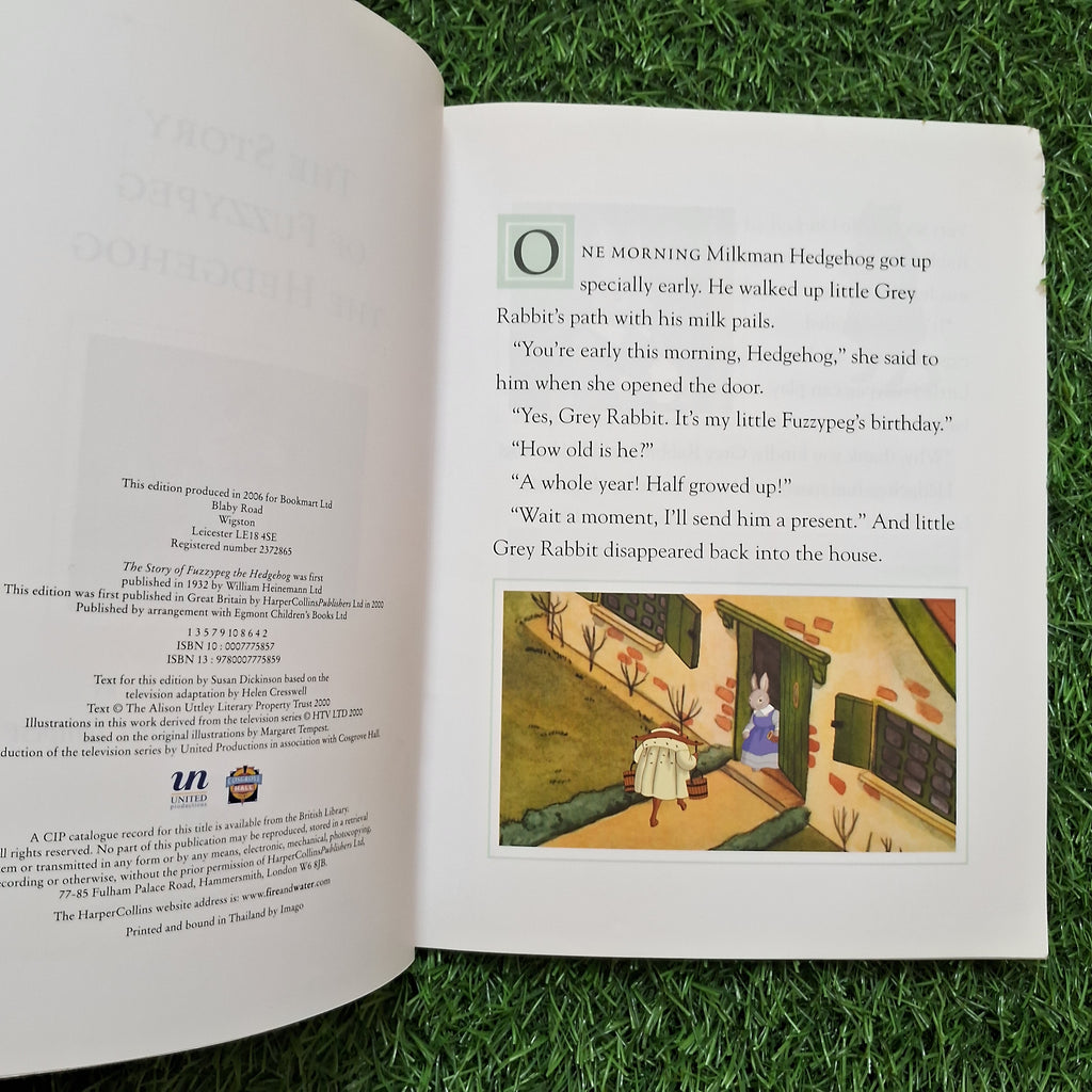 The story of fuzzypeg the hedgehog - Very Good Condition Paperback