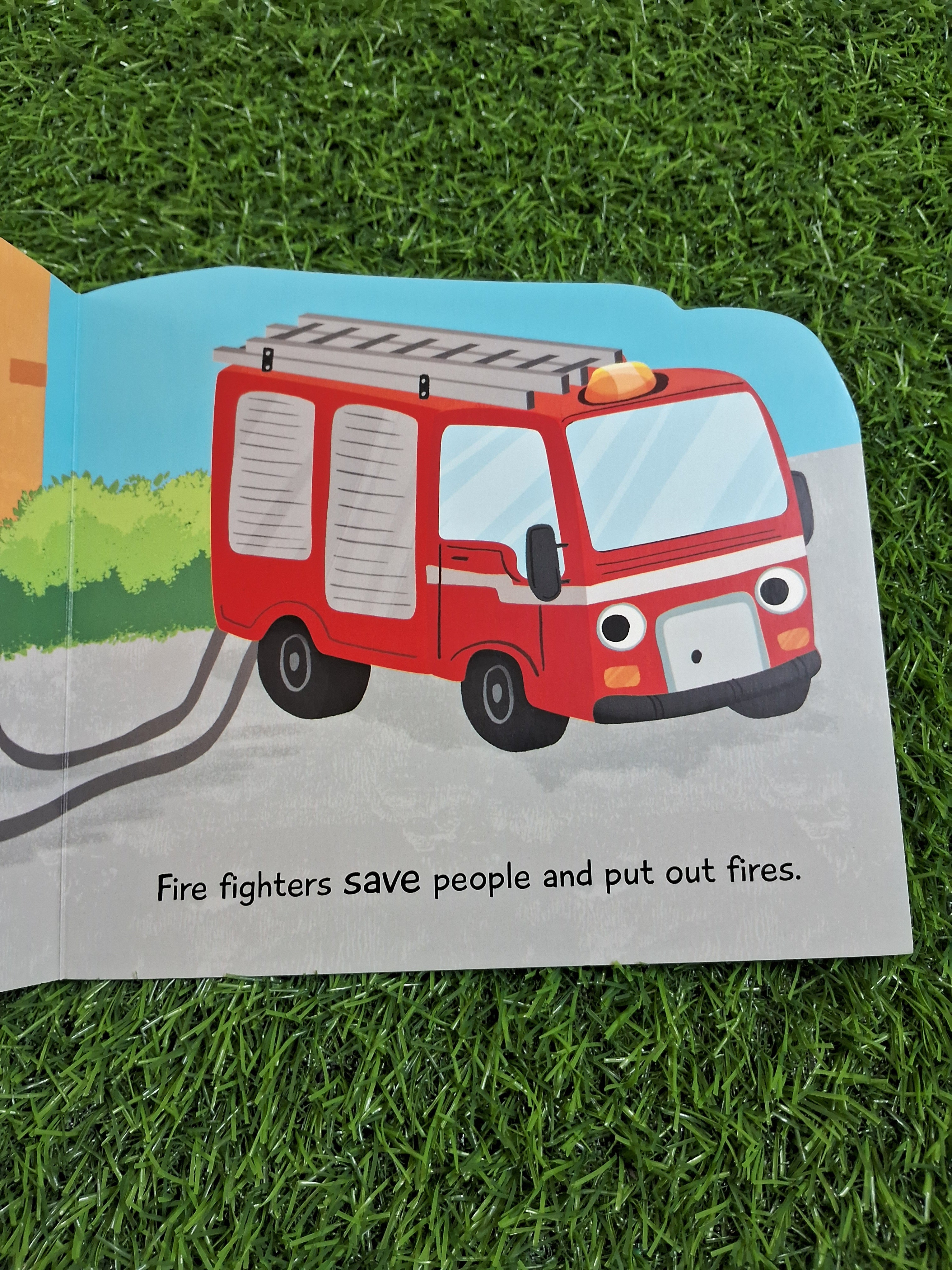 Fire Engine - Things That Move - Board Book
