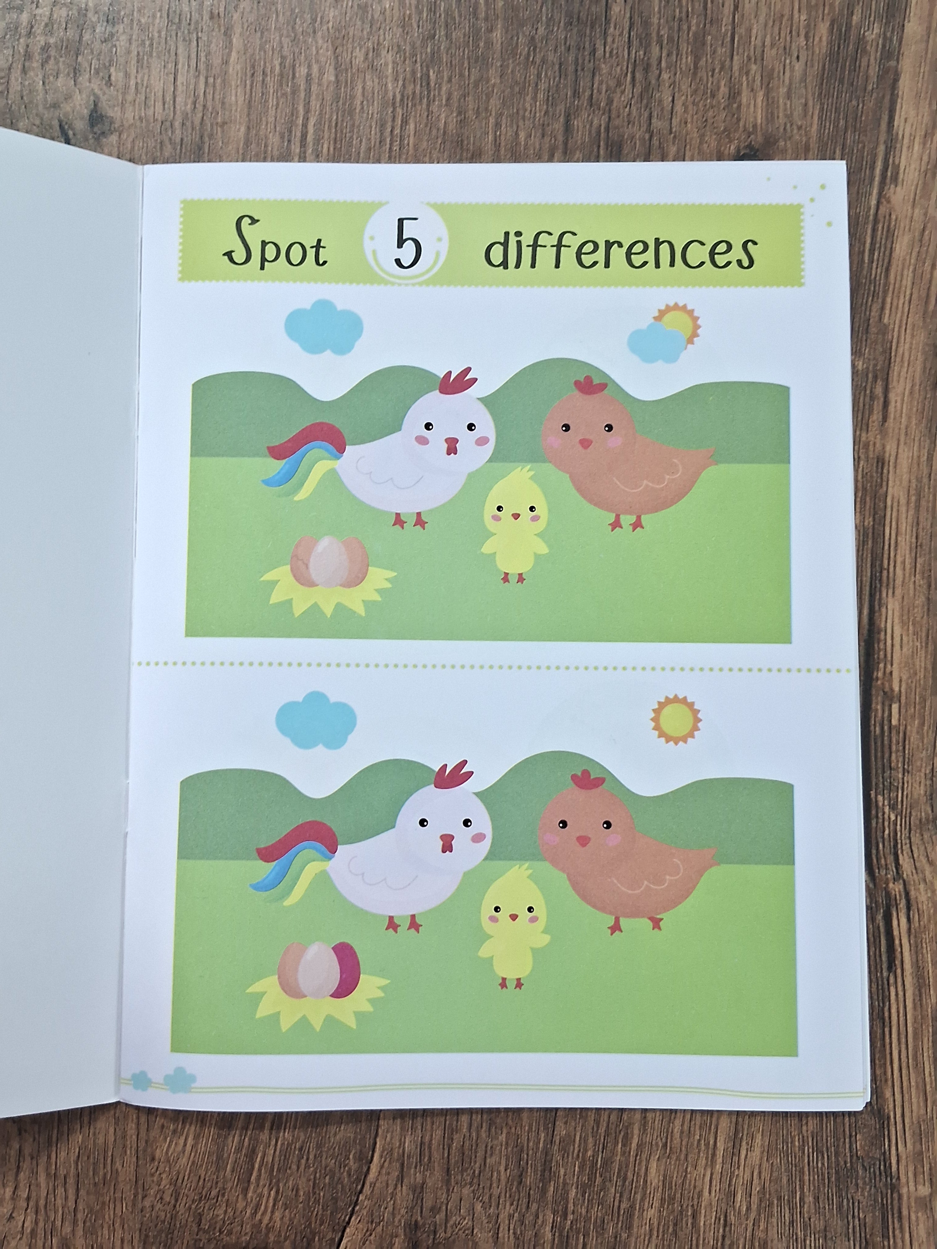 My First Book of Spot the Difference - Activity Book