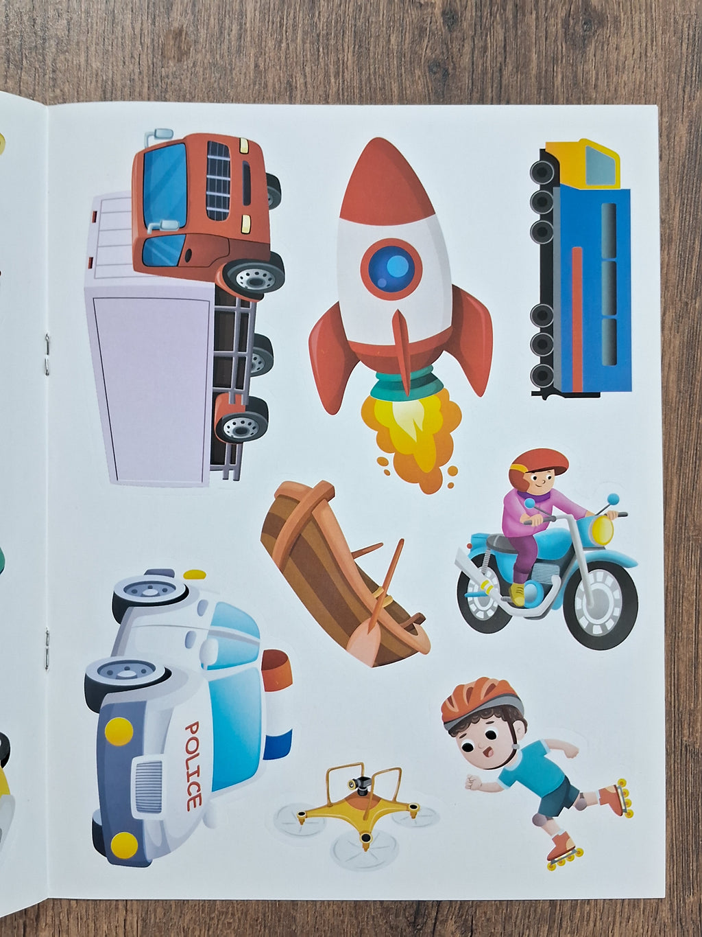 My First Stickers — Things that Move
