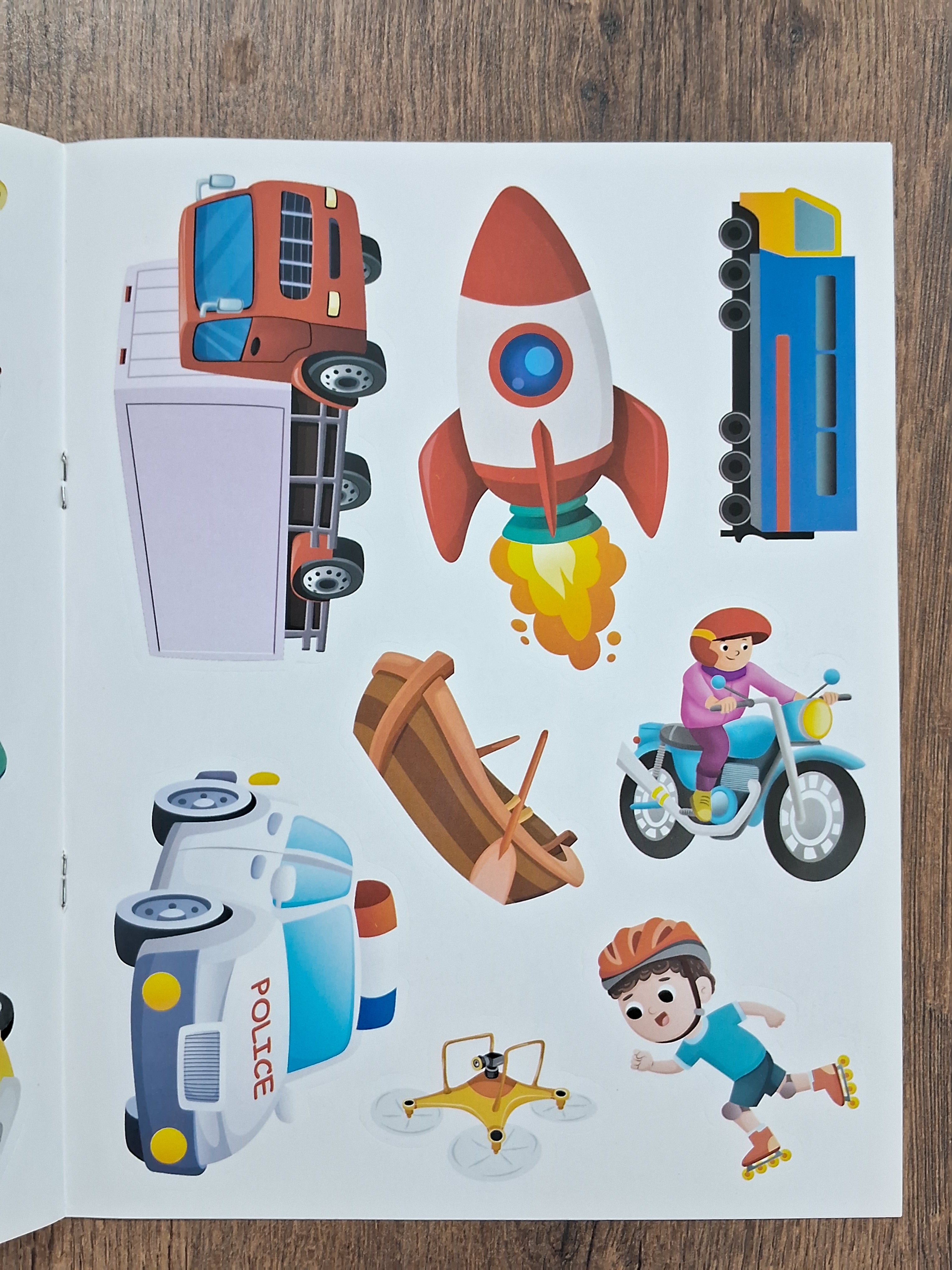 My First Stickers — Things that Move
