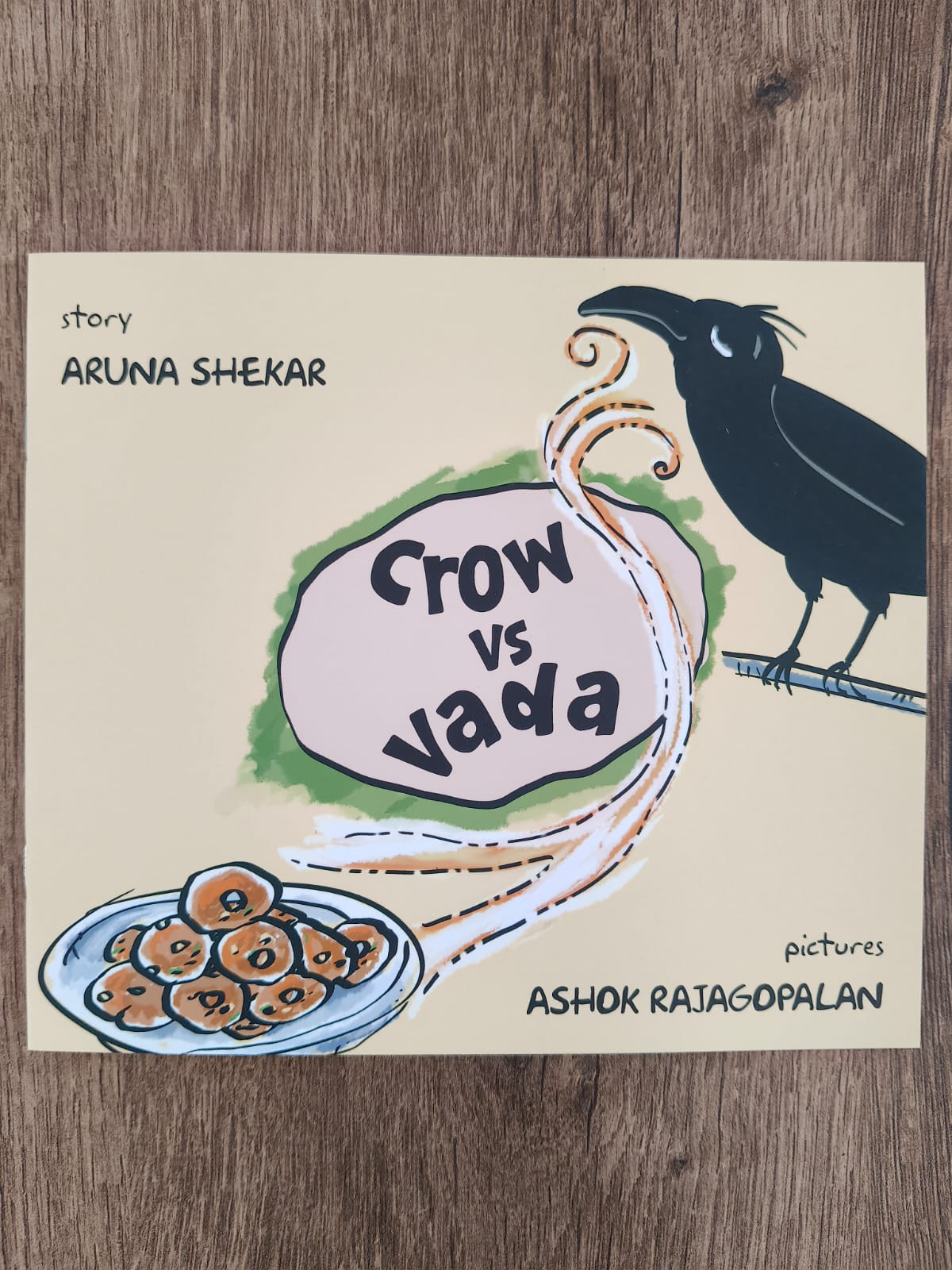 Crow vs Vada - English Picture Book
