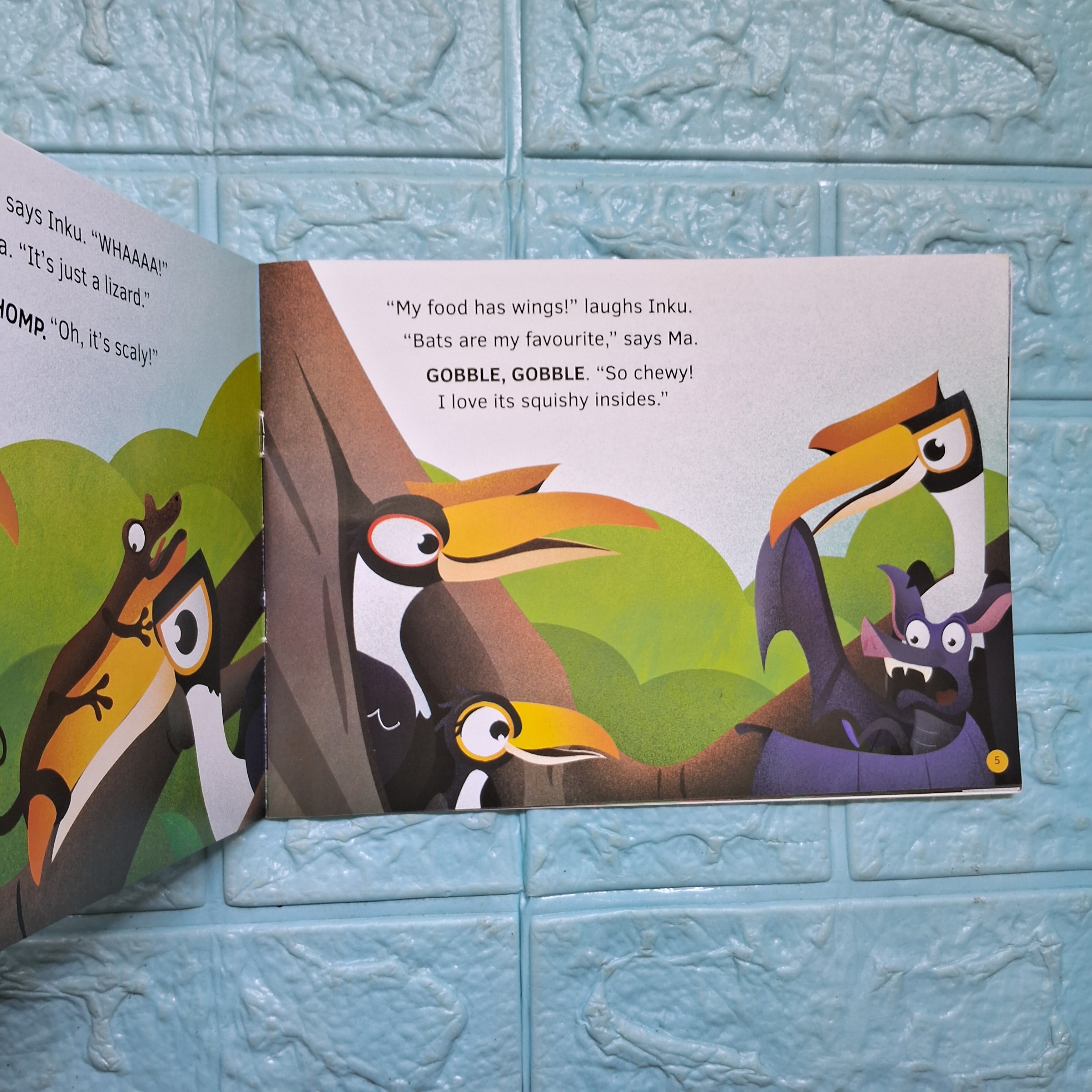 Inku Chomps, Gobbles and Slurps - English - Level2 - Pratham