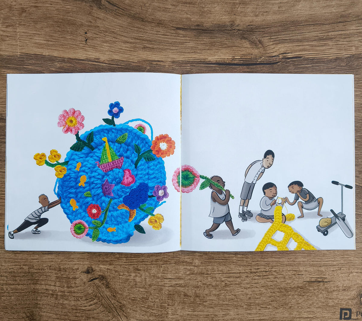 Magic Stitches - Wordless Book