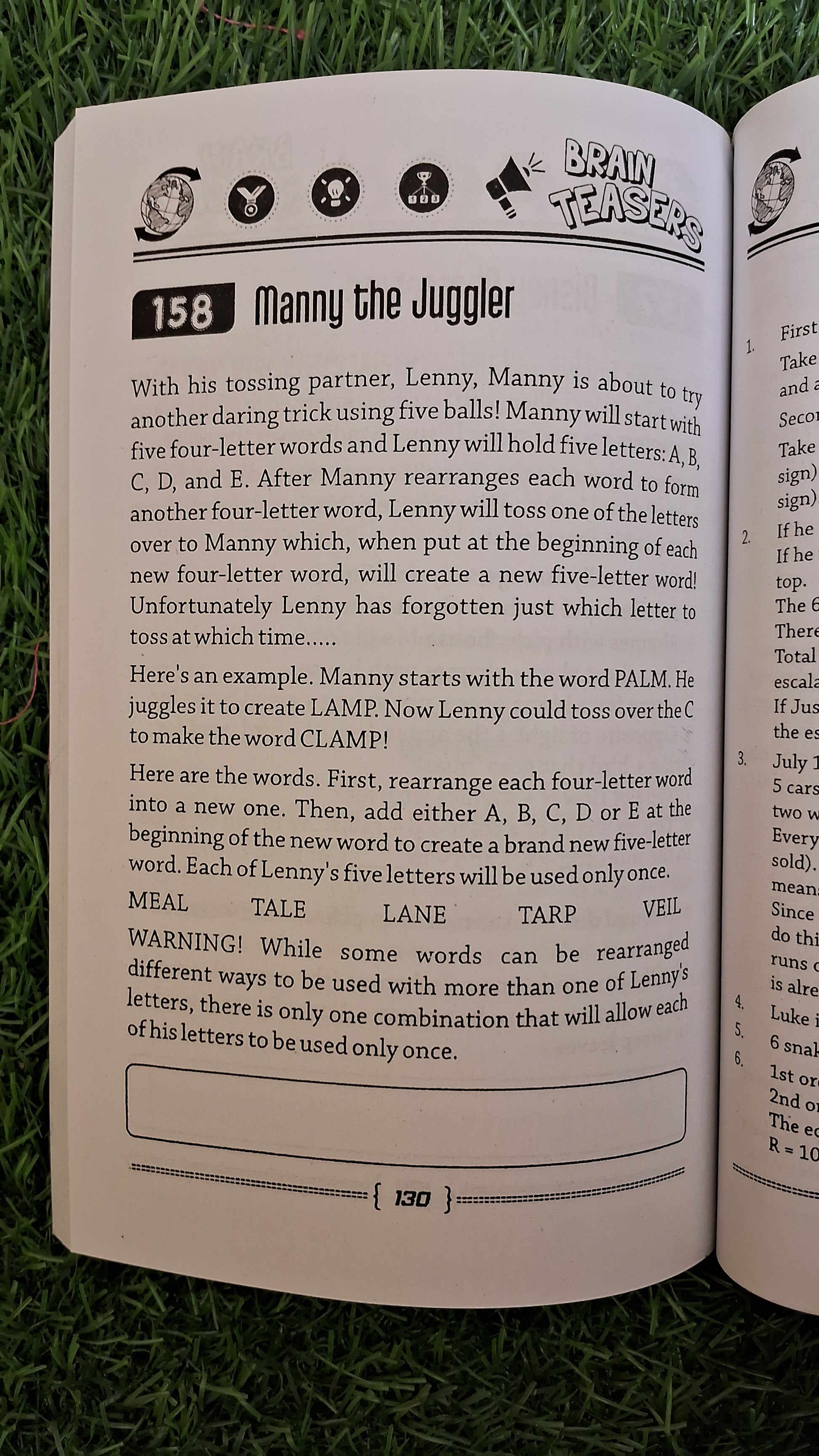 Brain teasers - Challenging Books