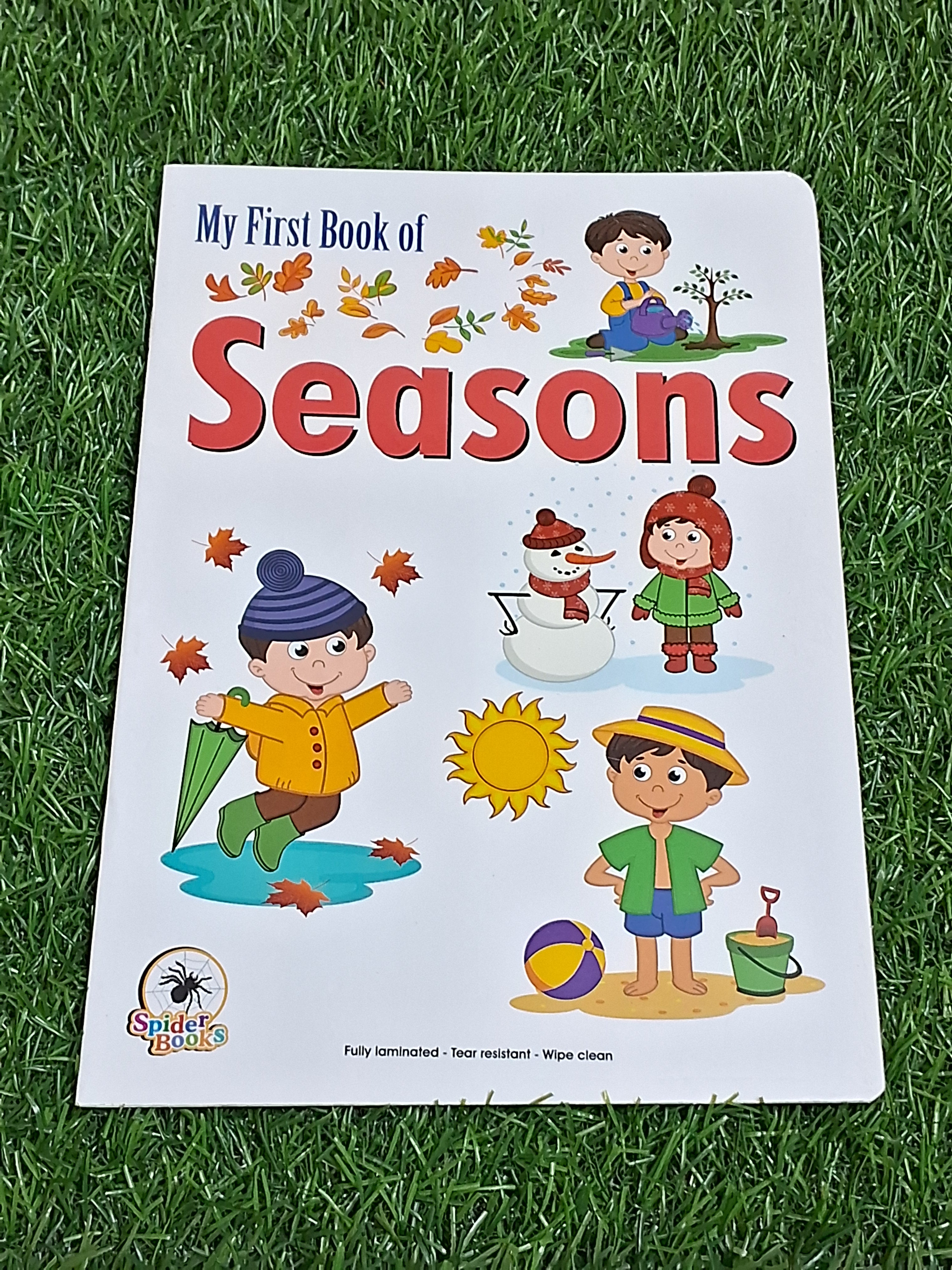 My First Book of Seasons - Laminated