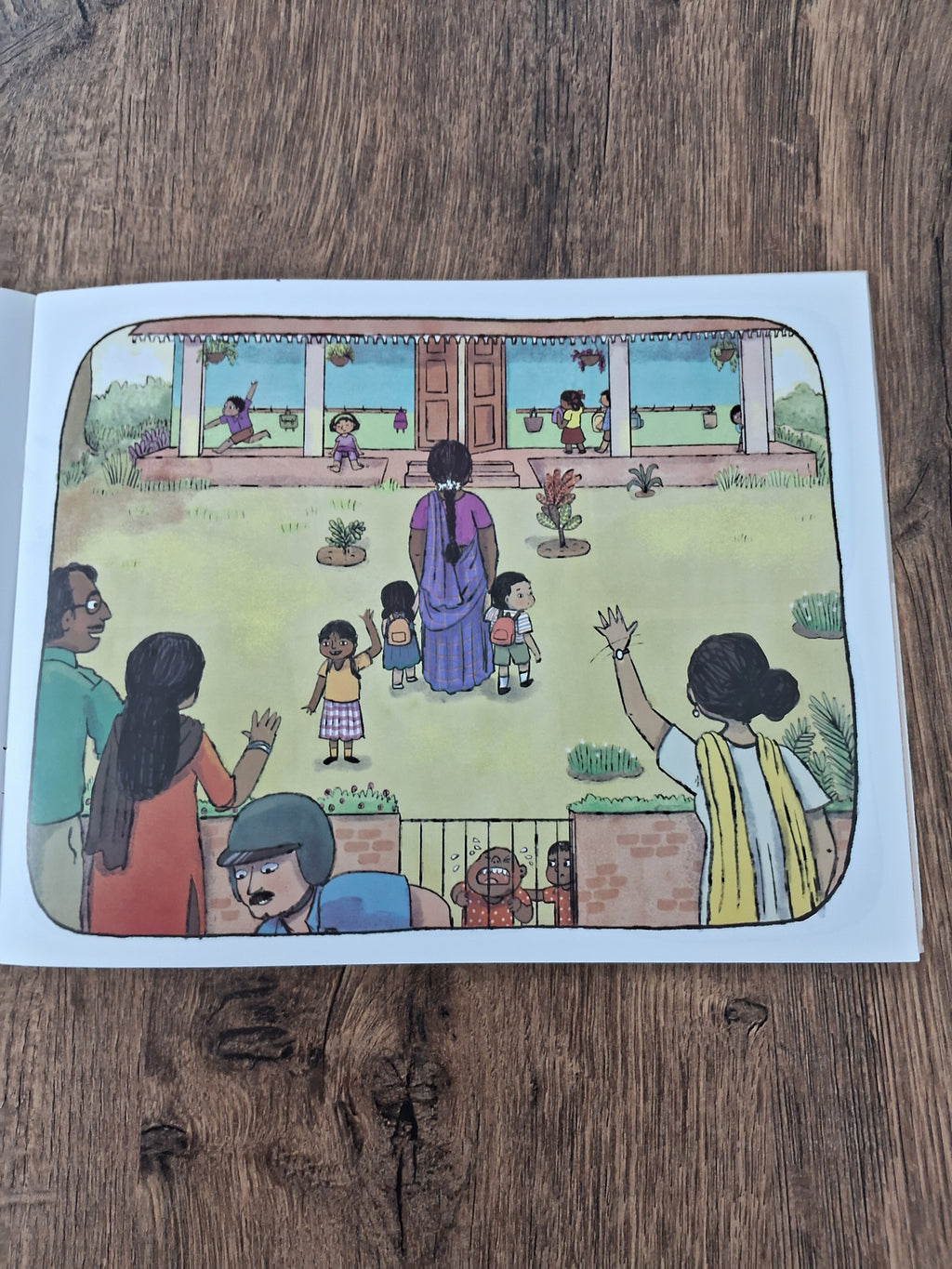 Ikru's First Day of School - Hindi