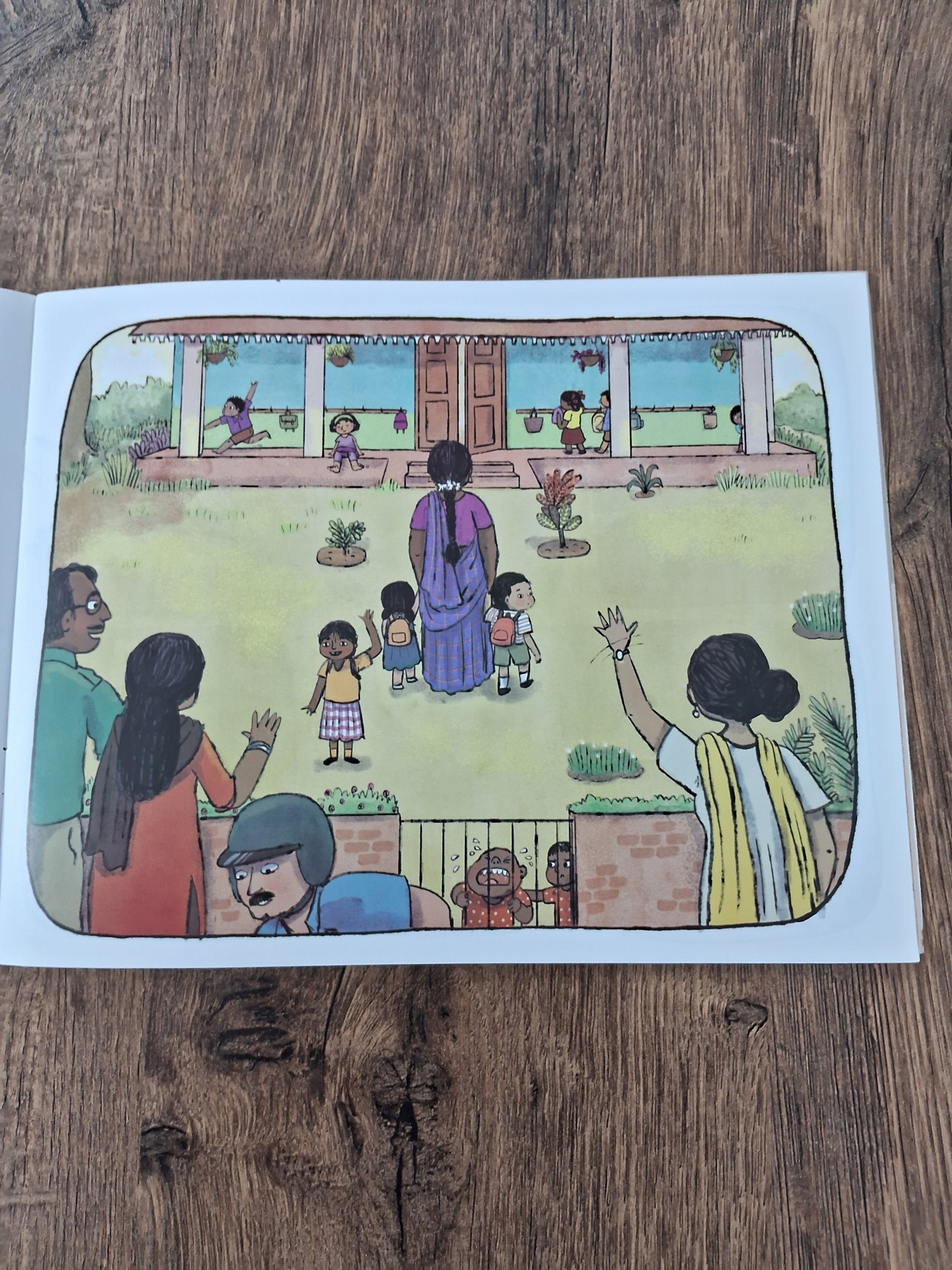 Ikru's First Day of School - Hindi