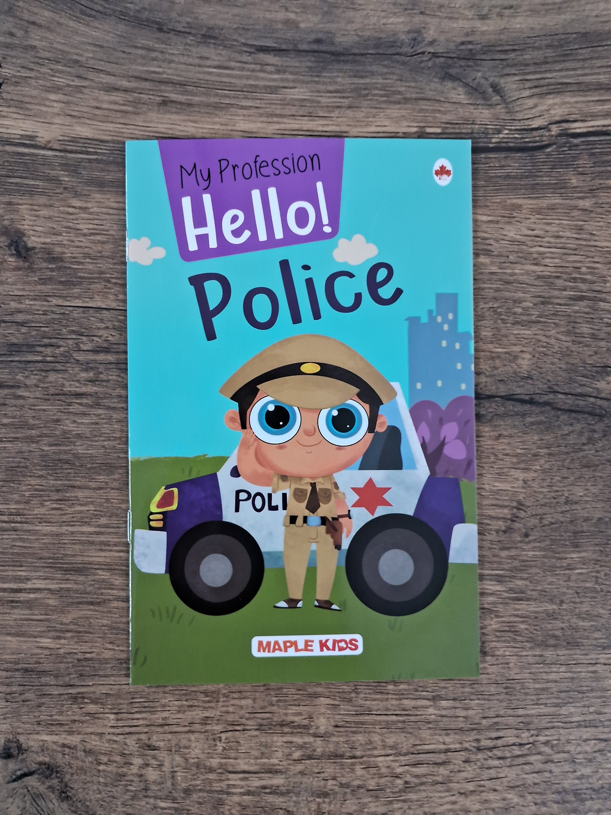 My Profession (Set of 8 Books) (Illustrated) - Police, Pilot, Farmer, Engineer, Doctor, Chef, Soldier, Teacher - Professions Stories for Children - Age 3+