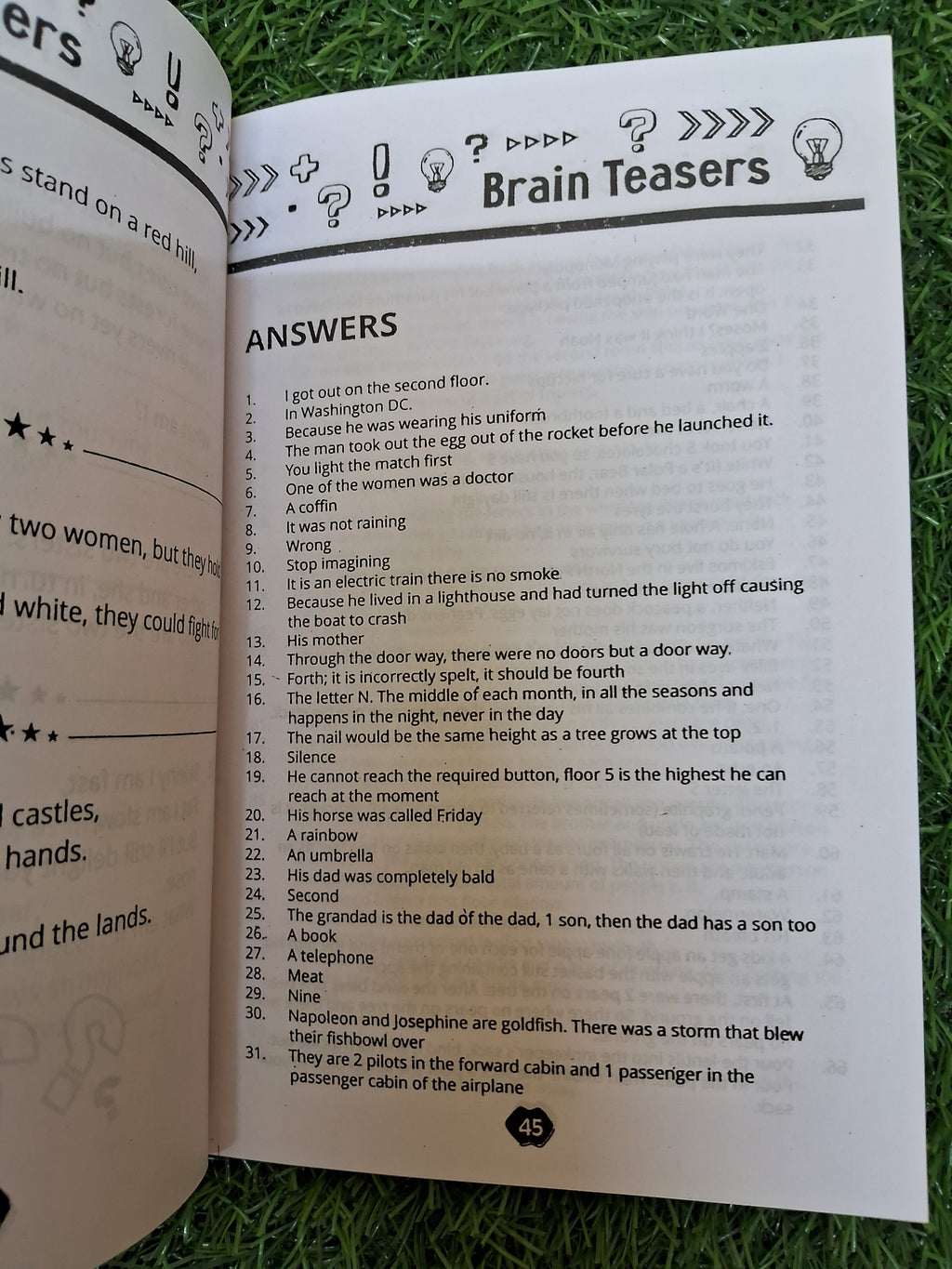 Brain teasers Book