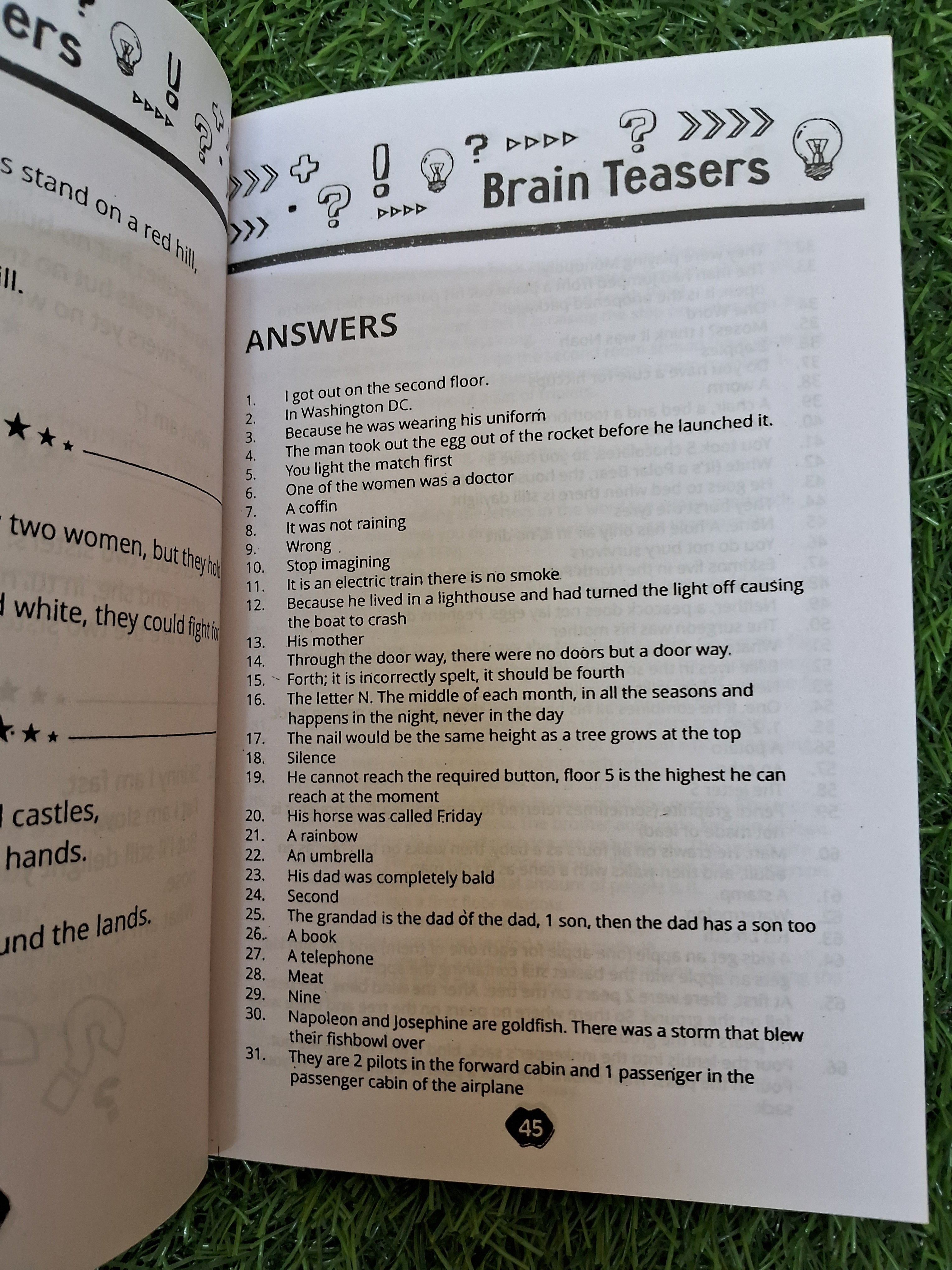 Brain teasers Book