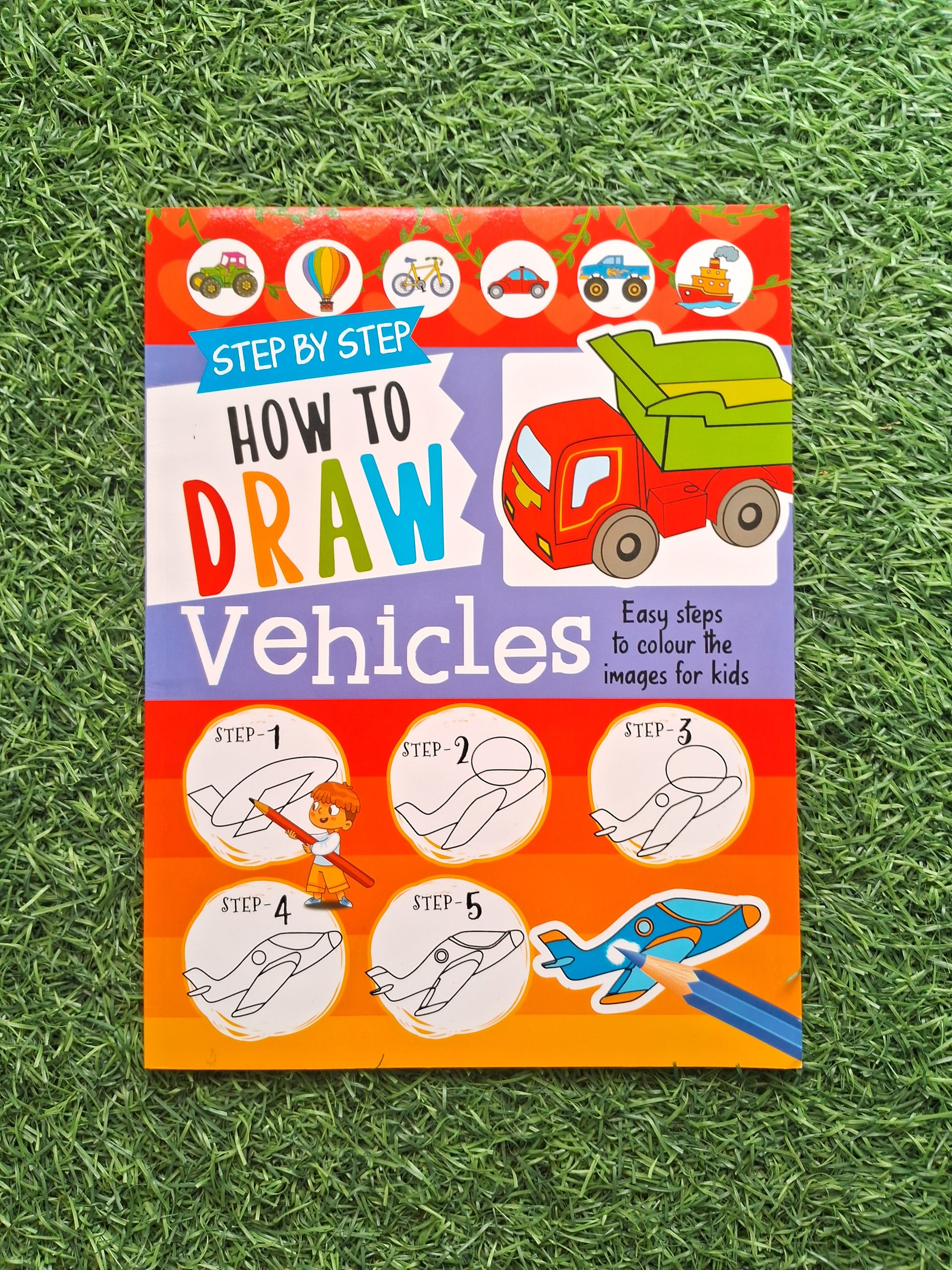 Step By Step How To Draw - Vehicles