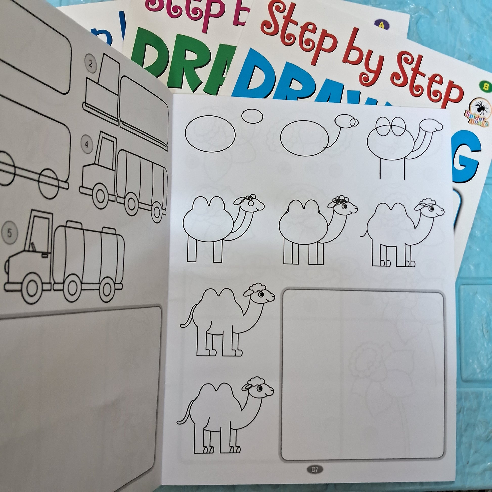 Step by step Drawing - 4 books
