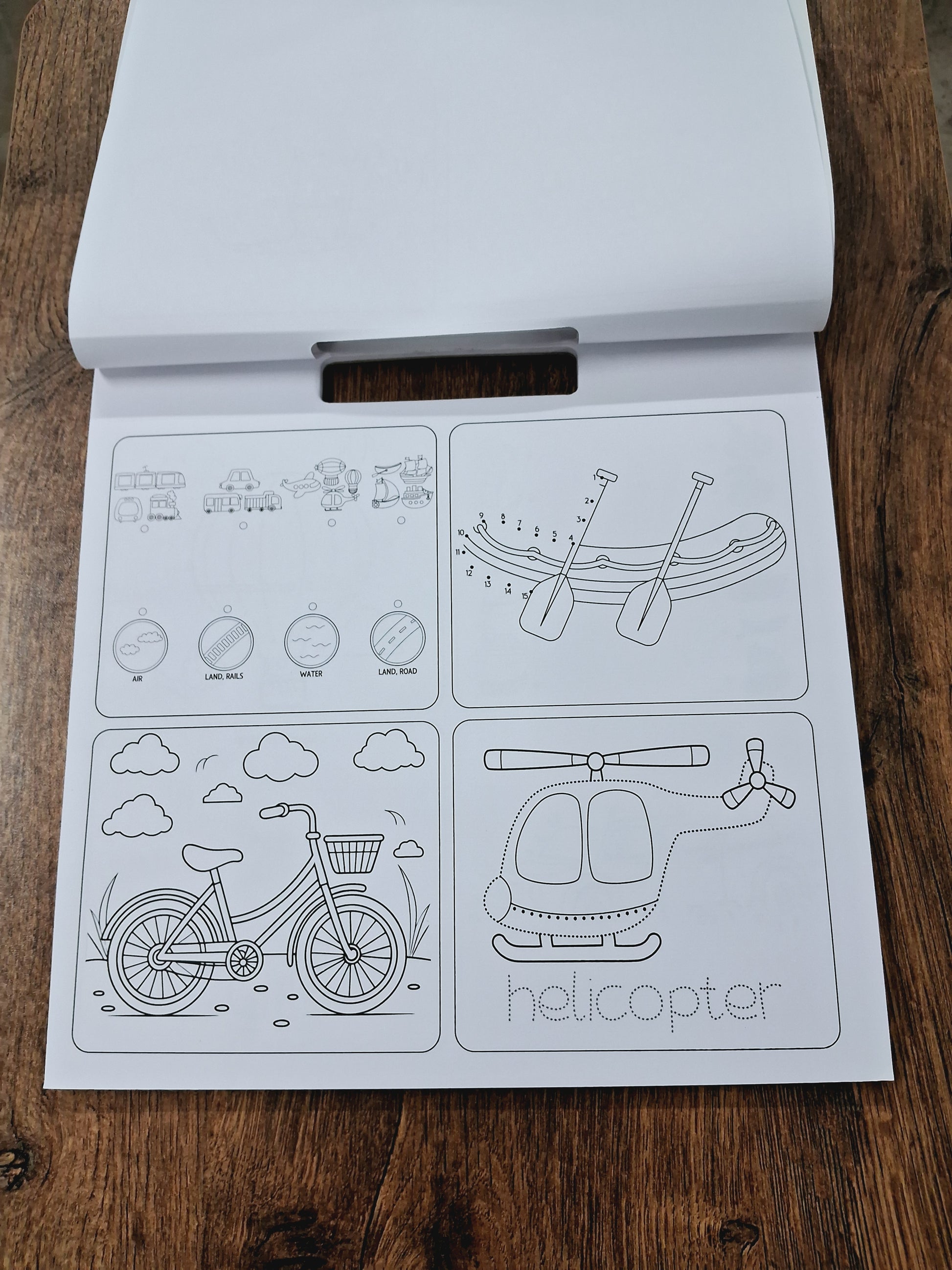 Things that Move Activity Pad (100 Stickers included)