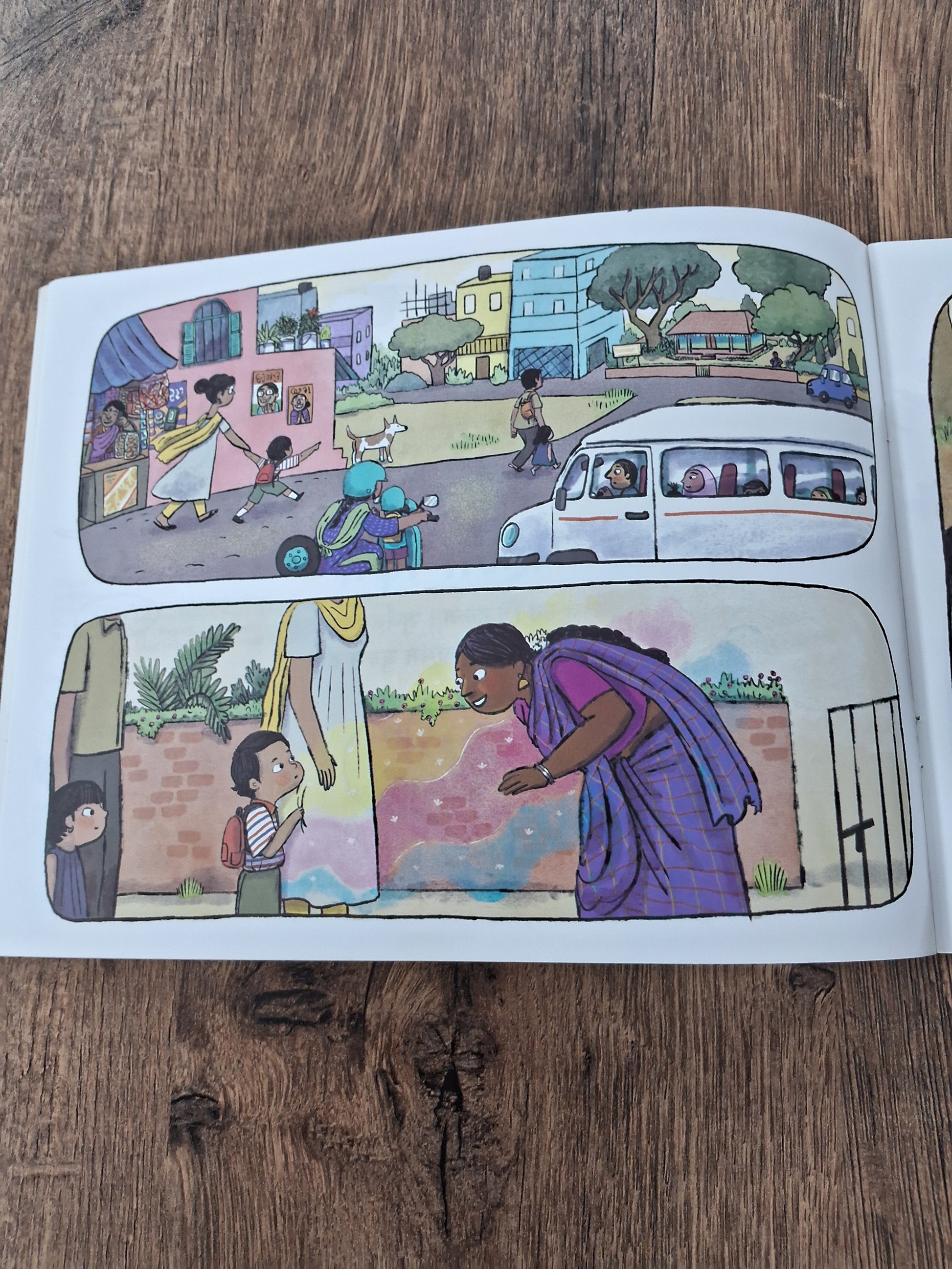 Ikru's First Day of School - Hindi