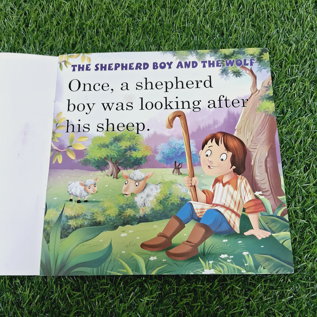 The shepherd boy and the wolf - Very Good Condition Paperback