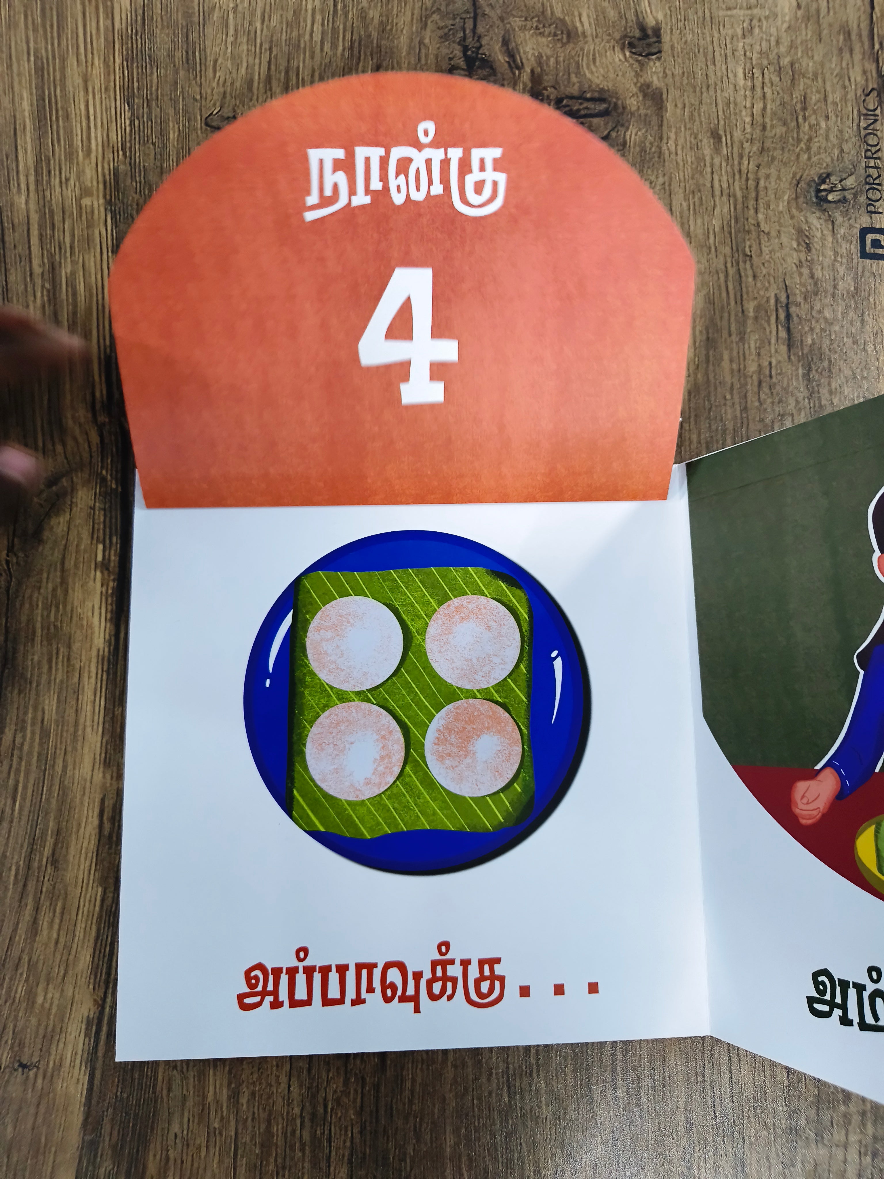 இட்லி குண்டு இட்லி - Board Book with Flaps