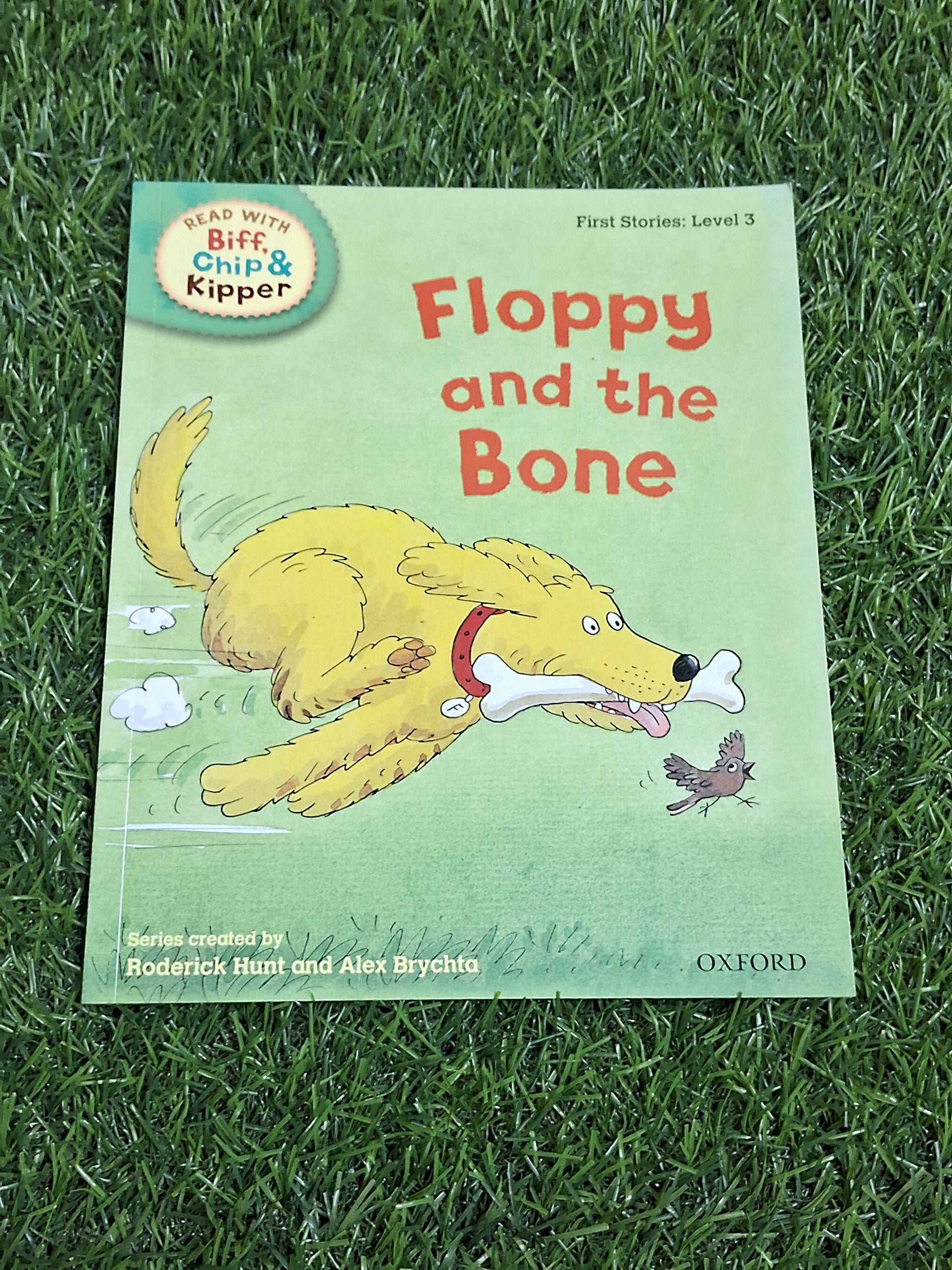 READ WITH BIFF CHIP & KIPPER - FLOPPY AND THE BONE - Excellent Condition Paperback