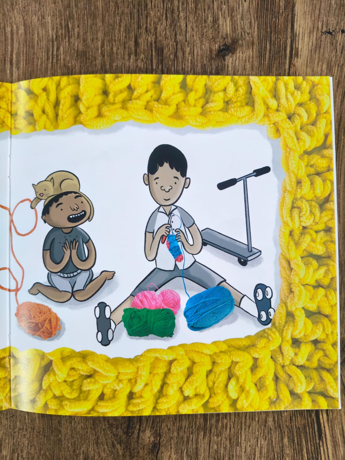 Magic Stitches - Wordless Book