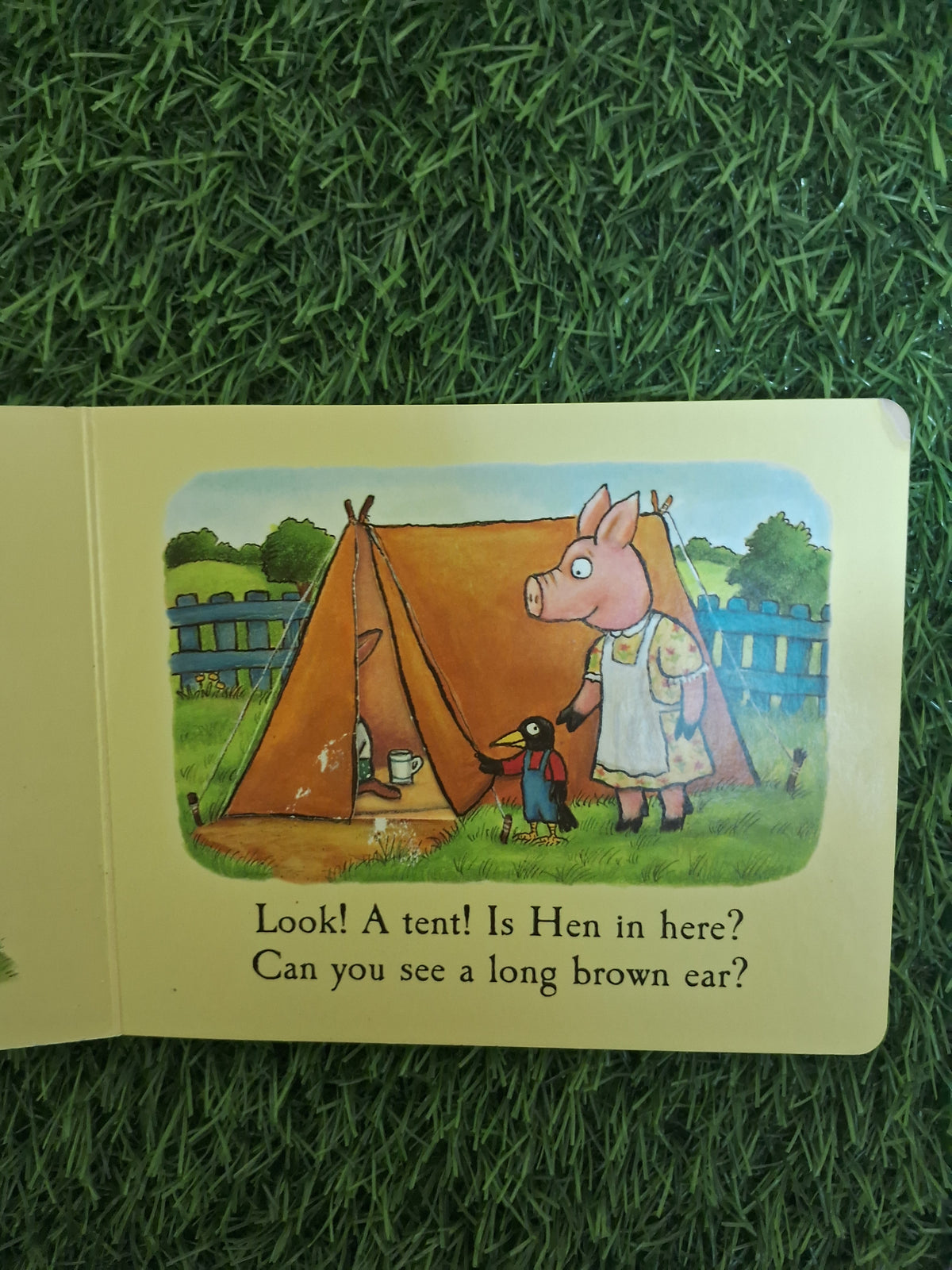 TALES FROM ACORN WOOD - HIDE AND SEEK PIG -  Very Good Condition Board Book