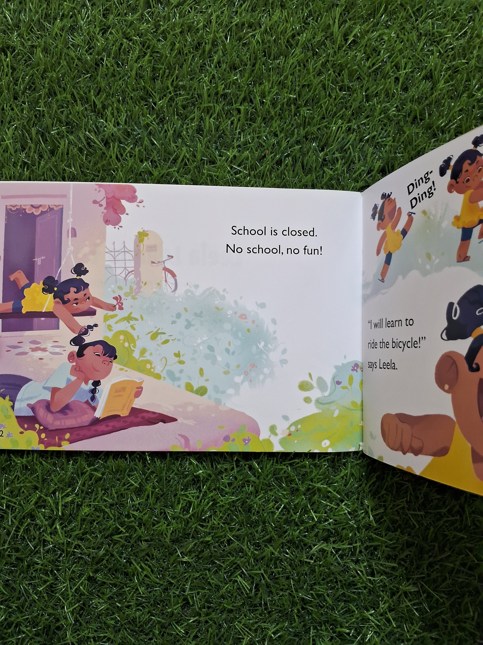Leela learns to Ride - English - Level 1 - Pratham