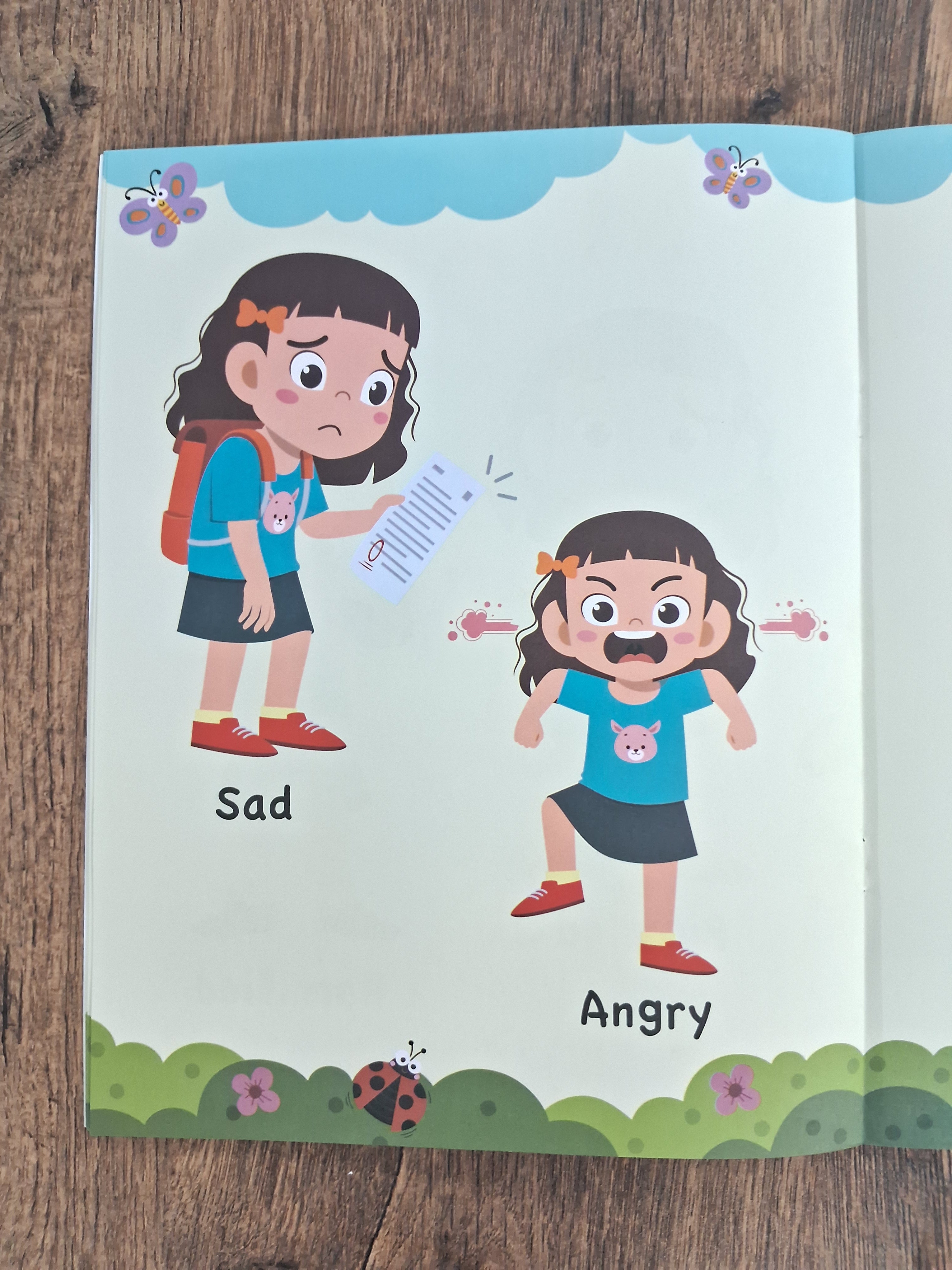 Feelings and Emotions: Preschool Book