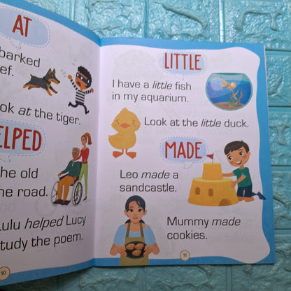 Sight Words and Sentences Book for Kids