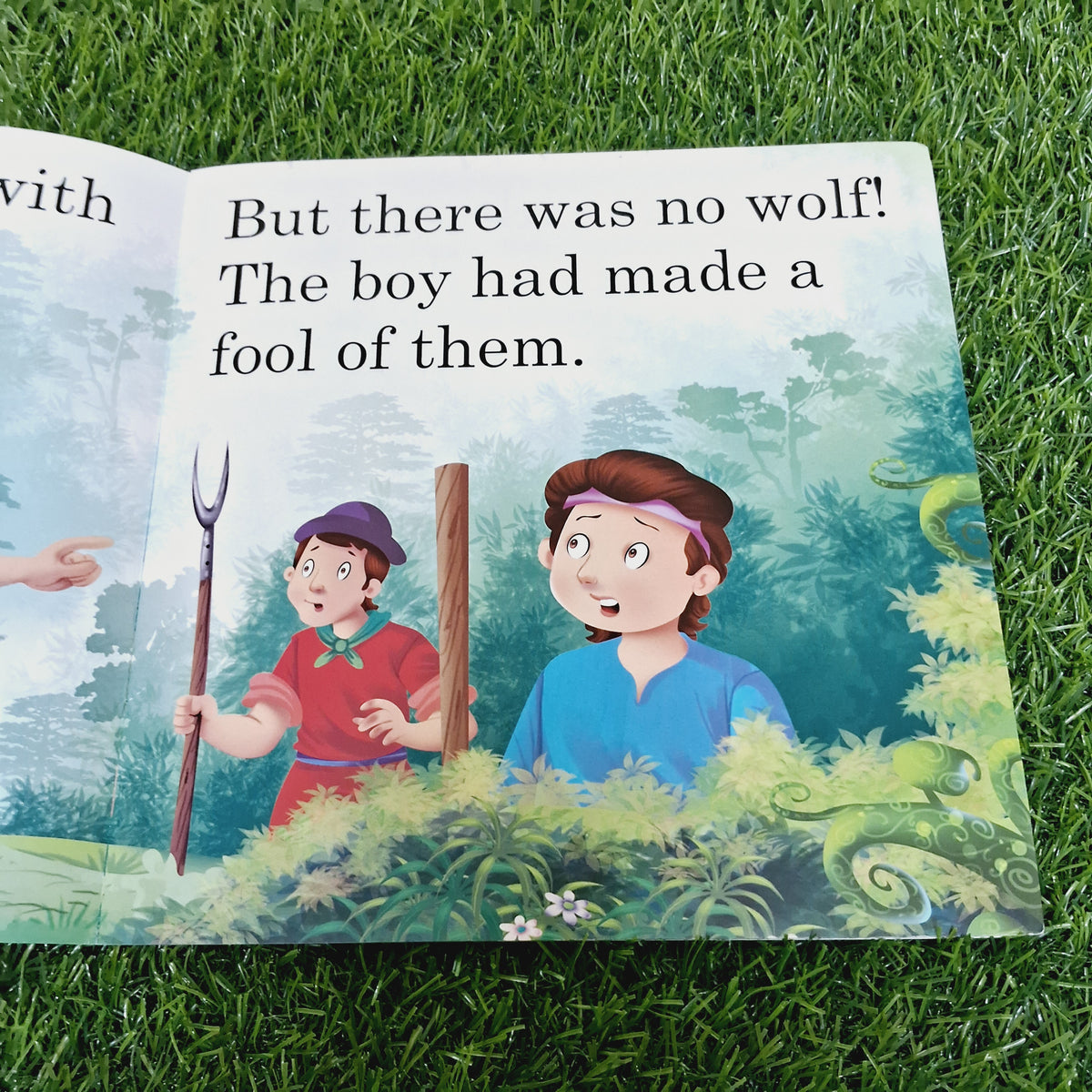 The shepherd boy and the wolf - Very Good Condition Paperback
