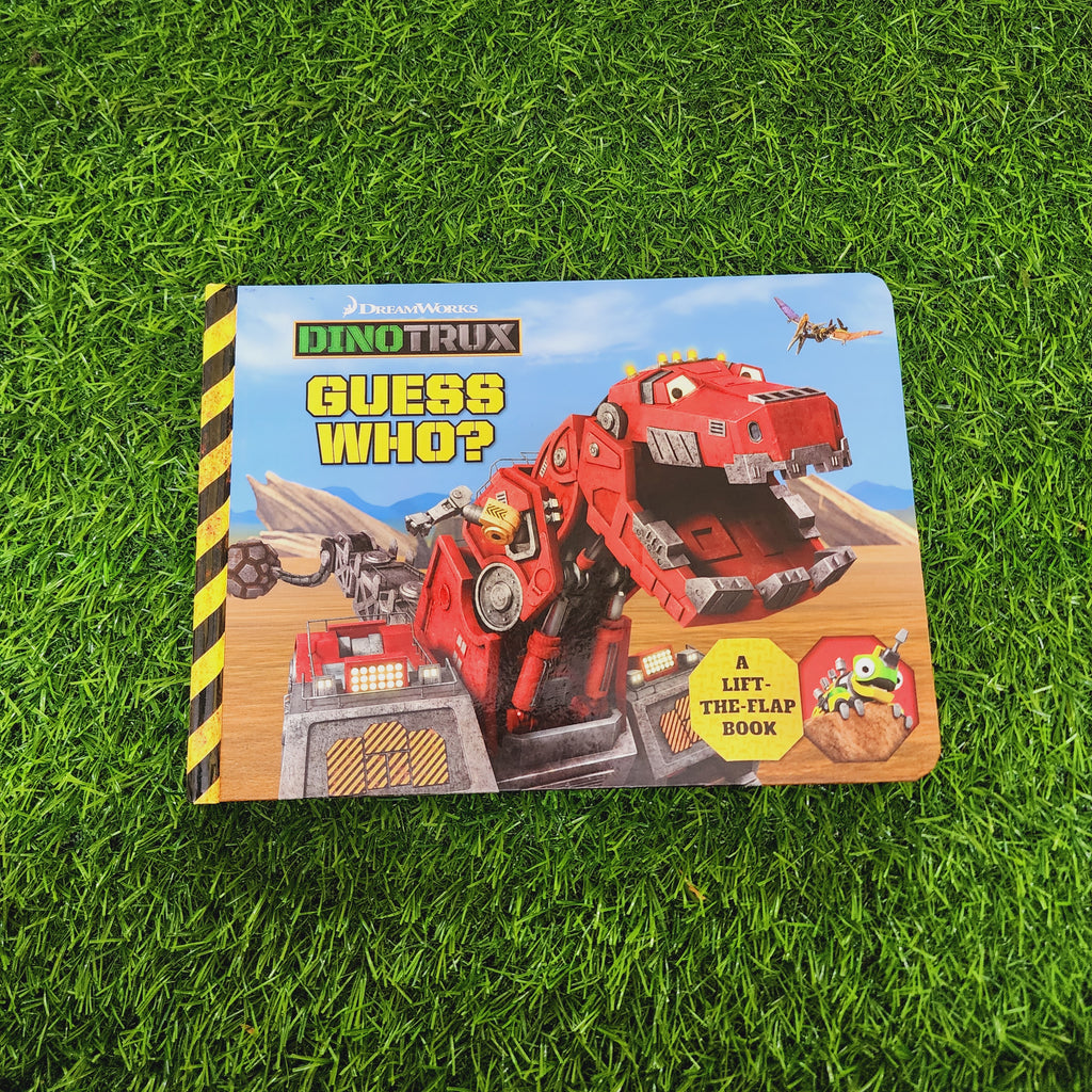 Guess Who? - Dino Based Flap Book - As Good as New Condition