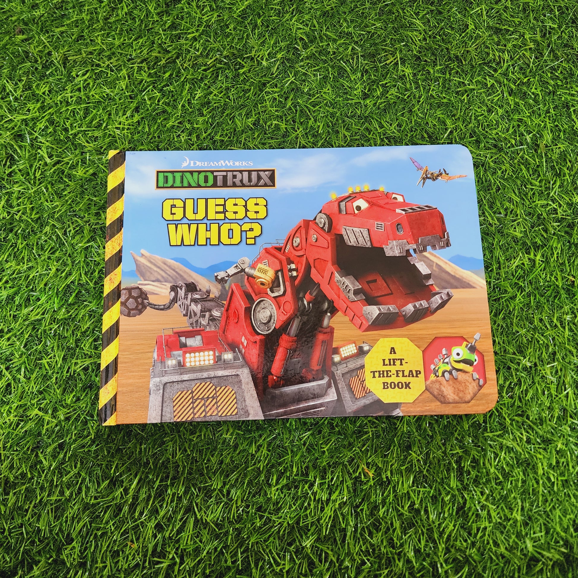 Guess Who? - Dino Based Flap Book - As Good as New Condition
