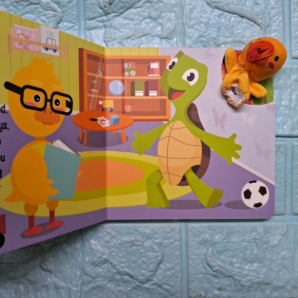 Puppet Book - Dazzling Duck