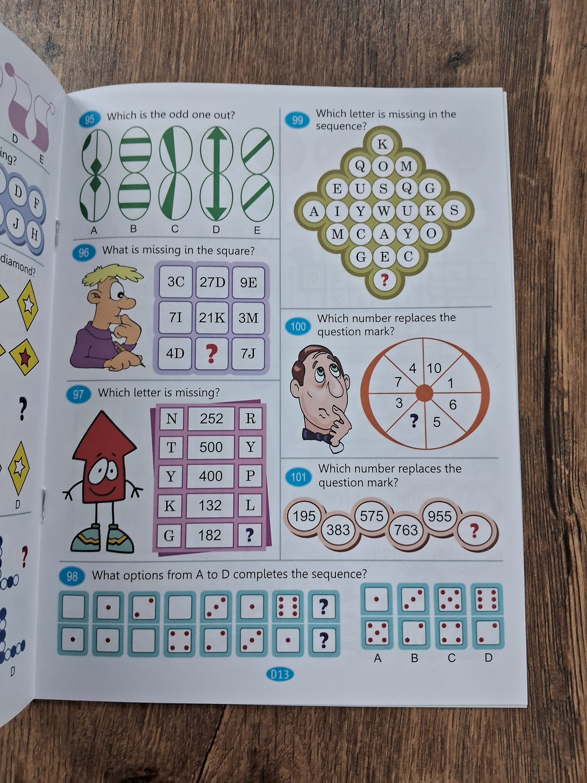 IQ Puzzles - Single Book