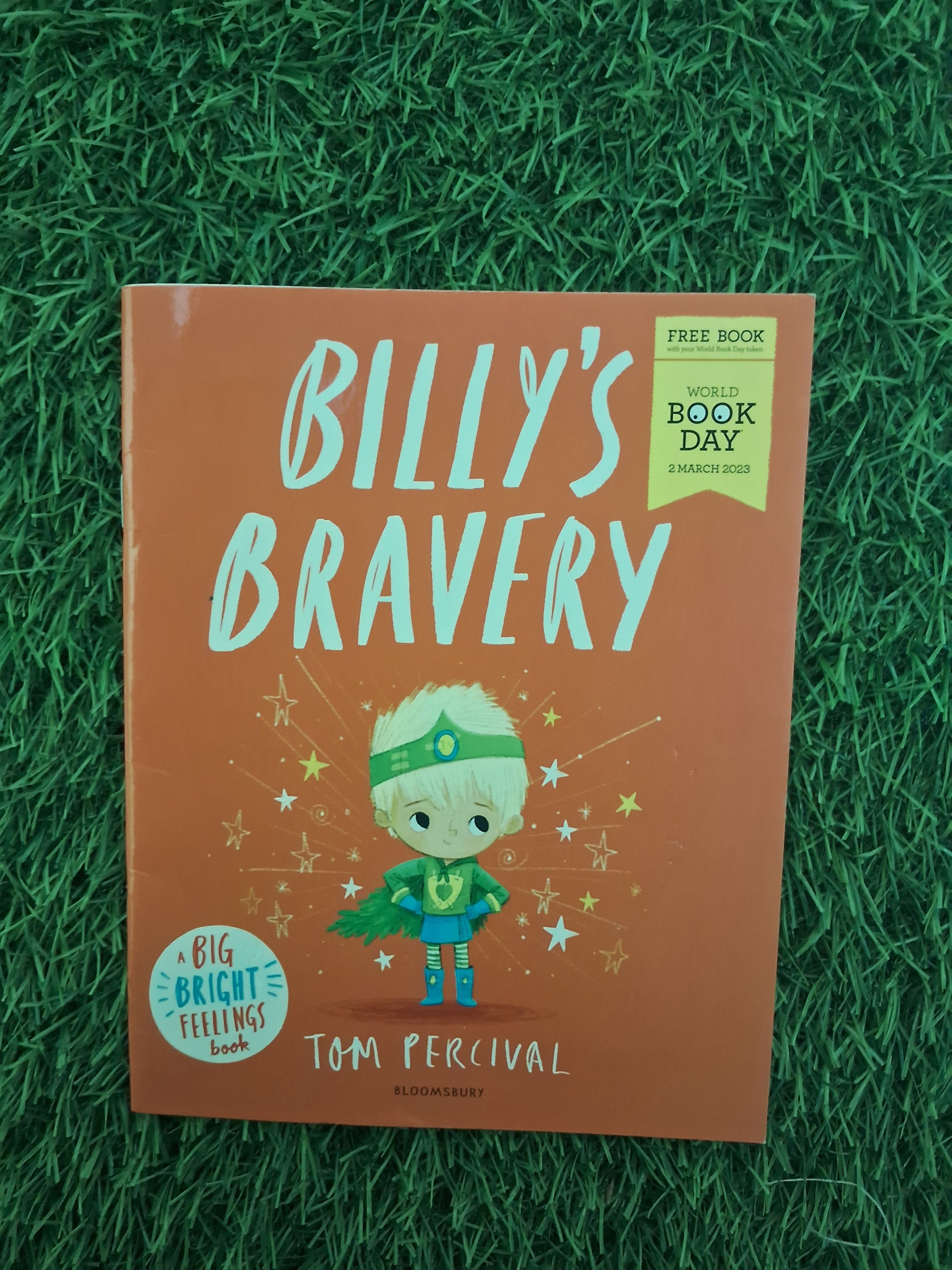 BIG BRIGHT FEELINGS BOOK - BILLY'S BRAVERY - Excellent Condition Paperback