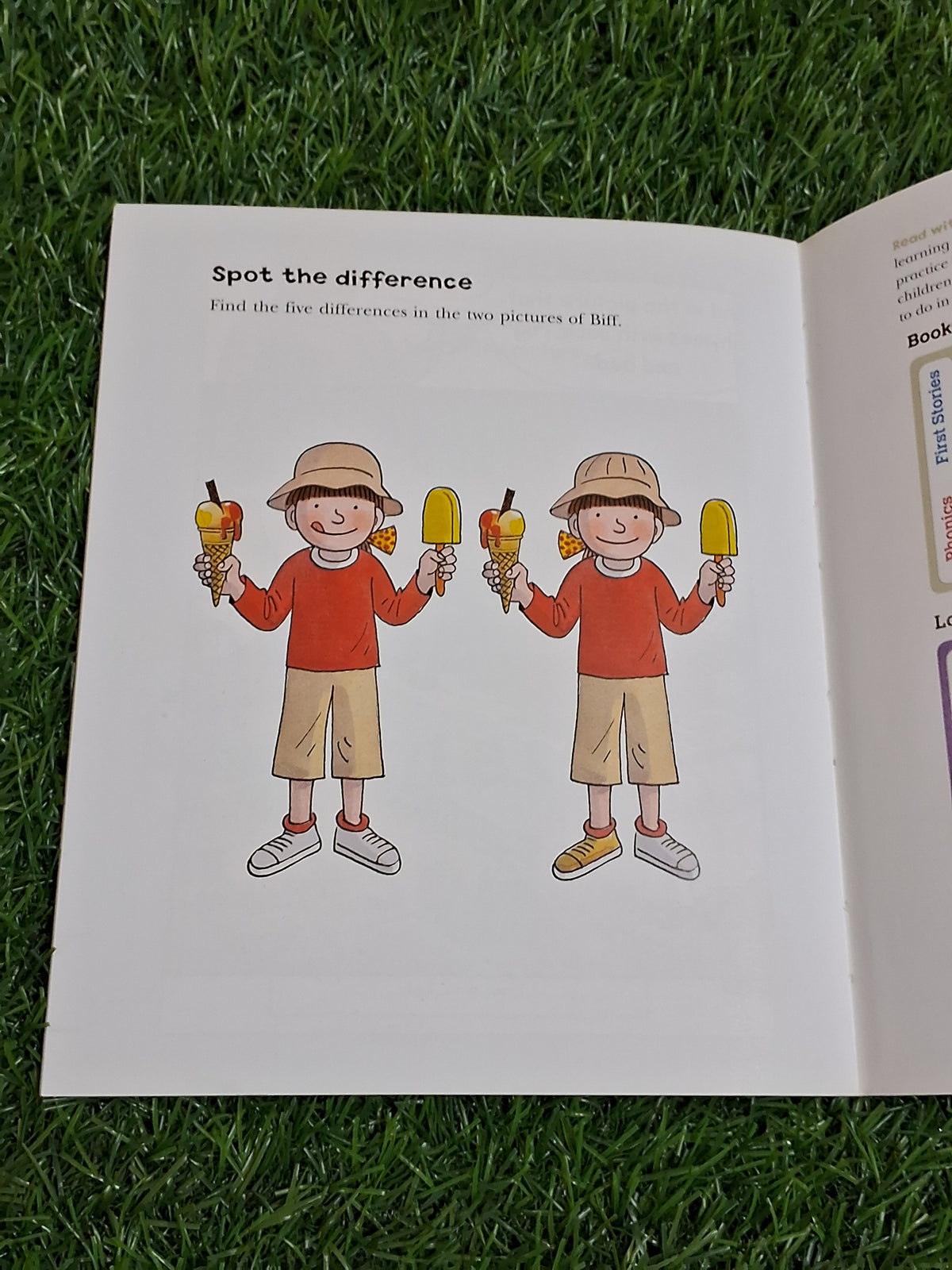 READ WITH BIFF CHIP & KIPPER - BIFF'S WONDER WORDS - Excellent Condition Paperback