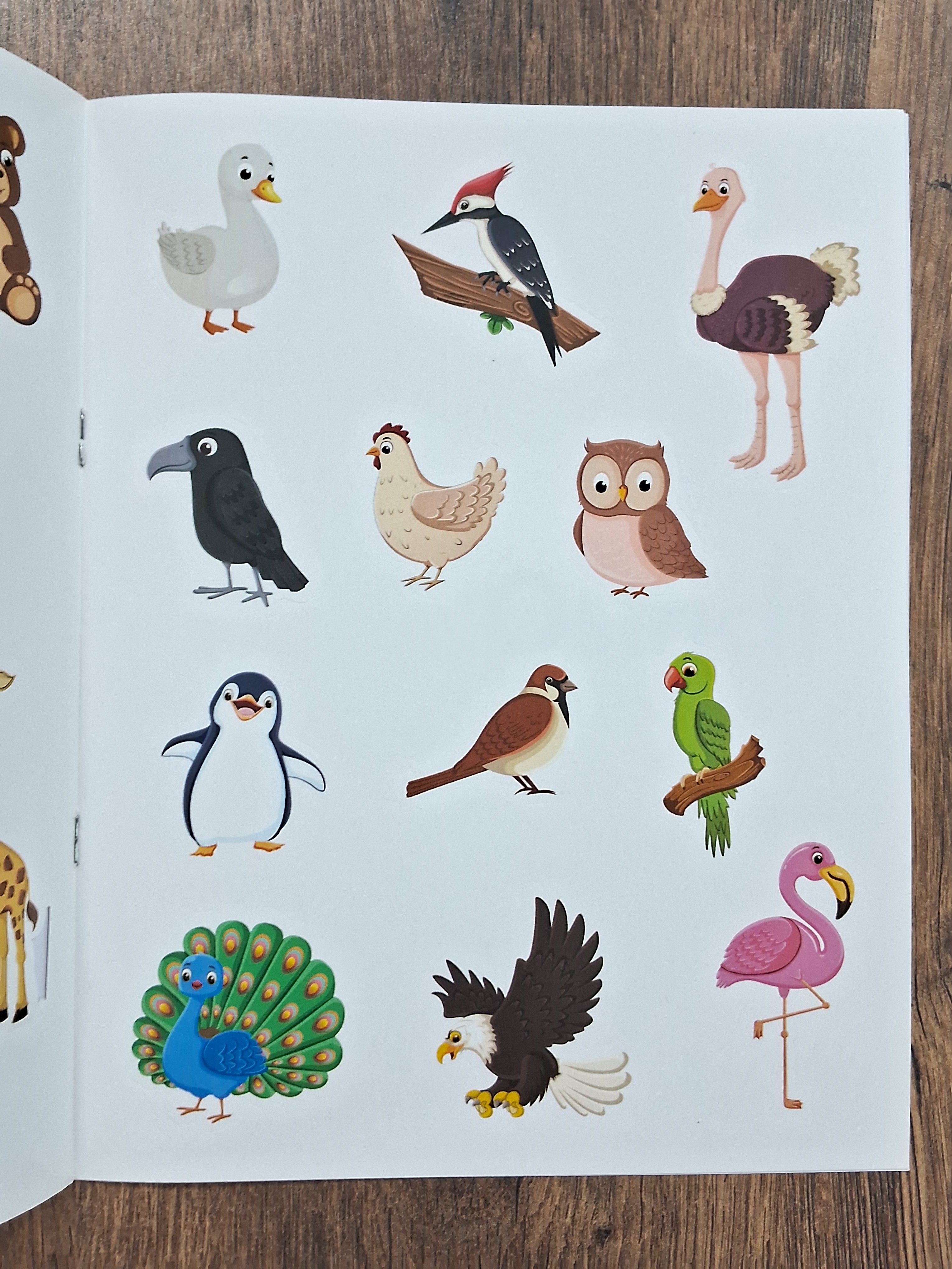 My First Stickers — Animals and Birds
