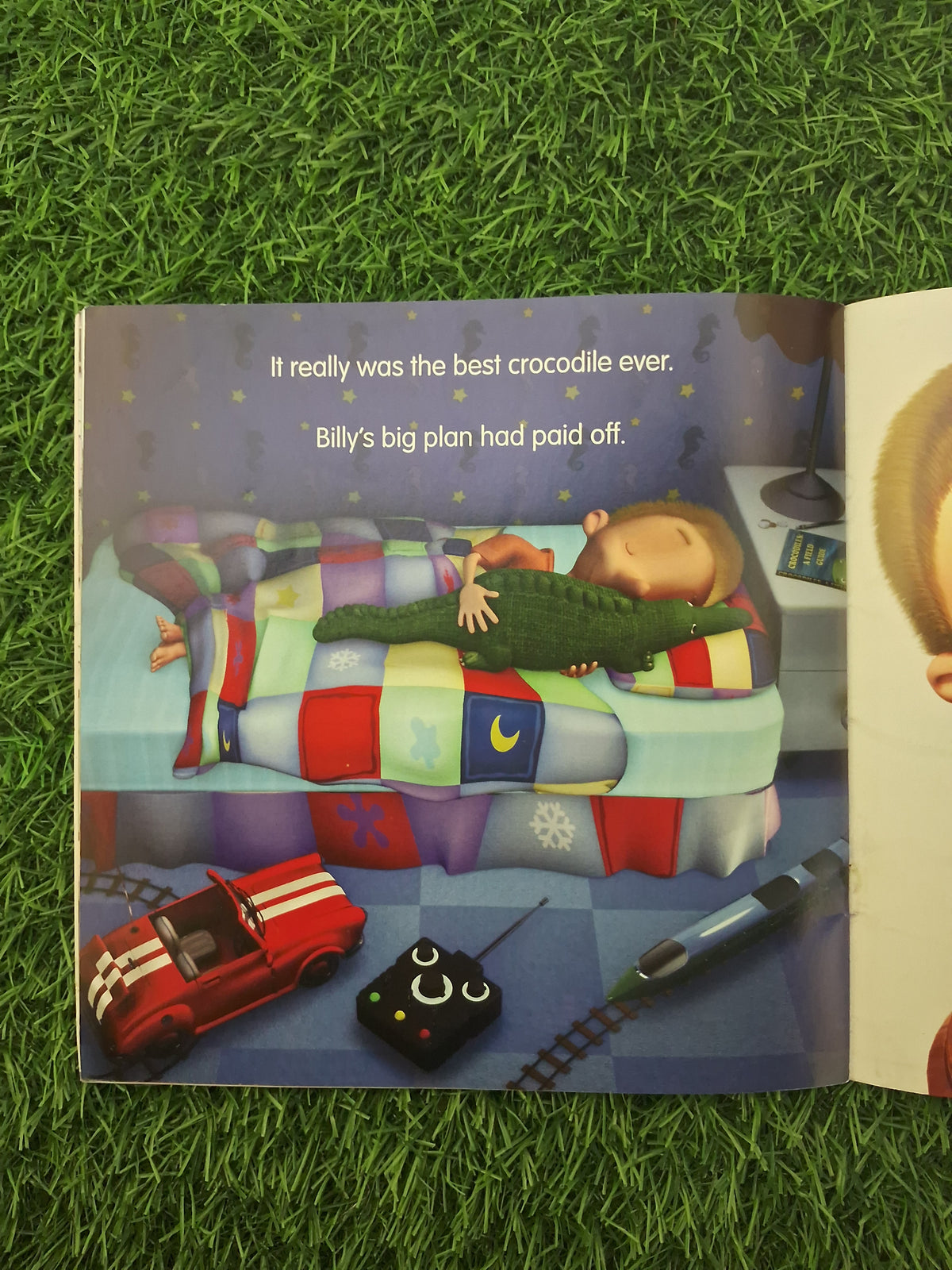 LLOYDS TSB - A CROCODILE FOR BILLY - Good Condition Paperback