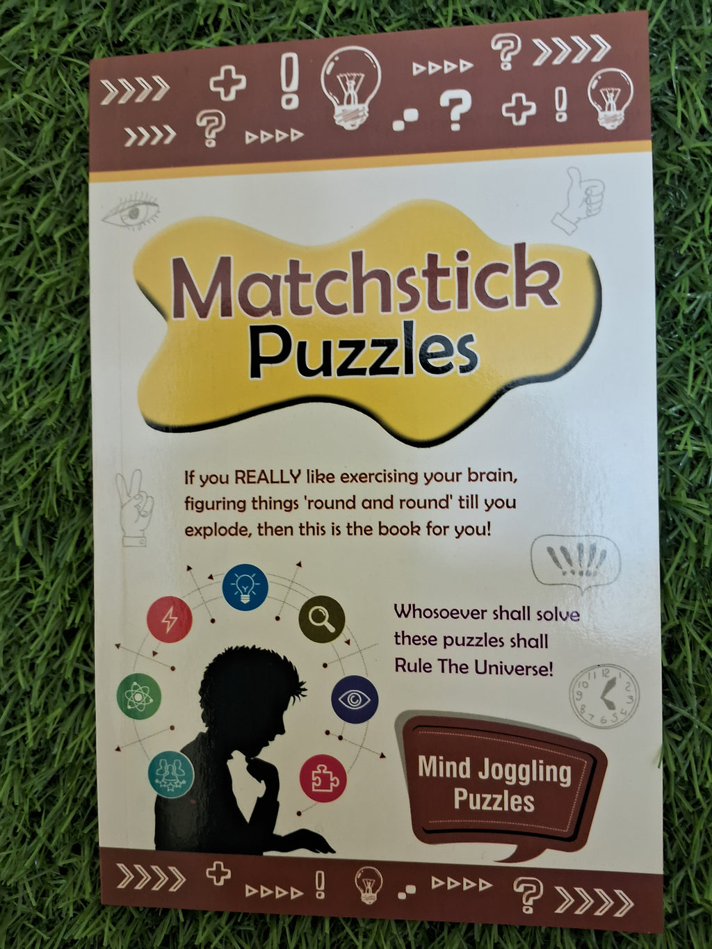Match stick puzzles Book