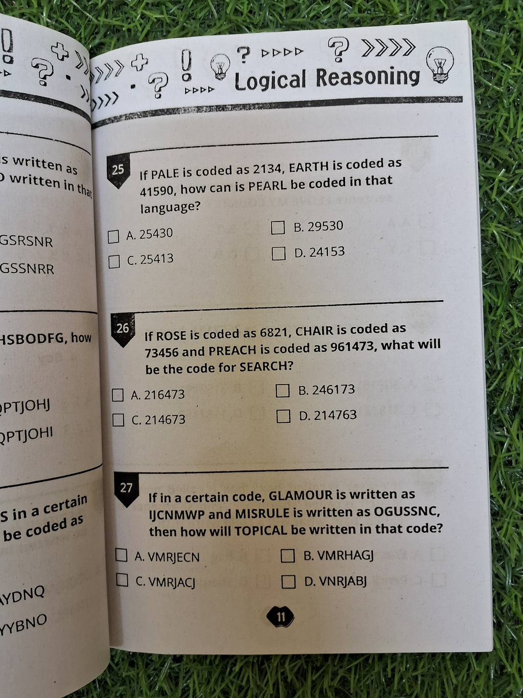 Logical reasoning Book