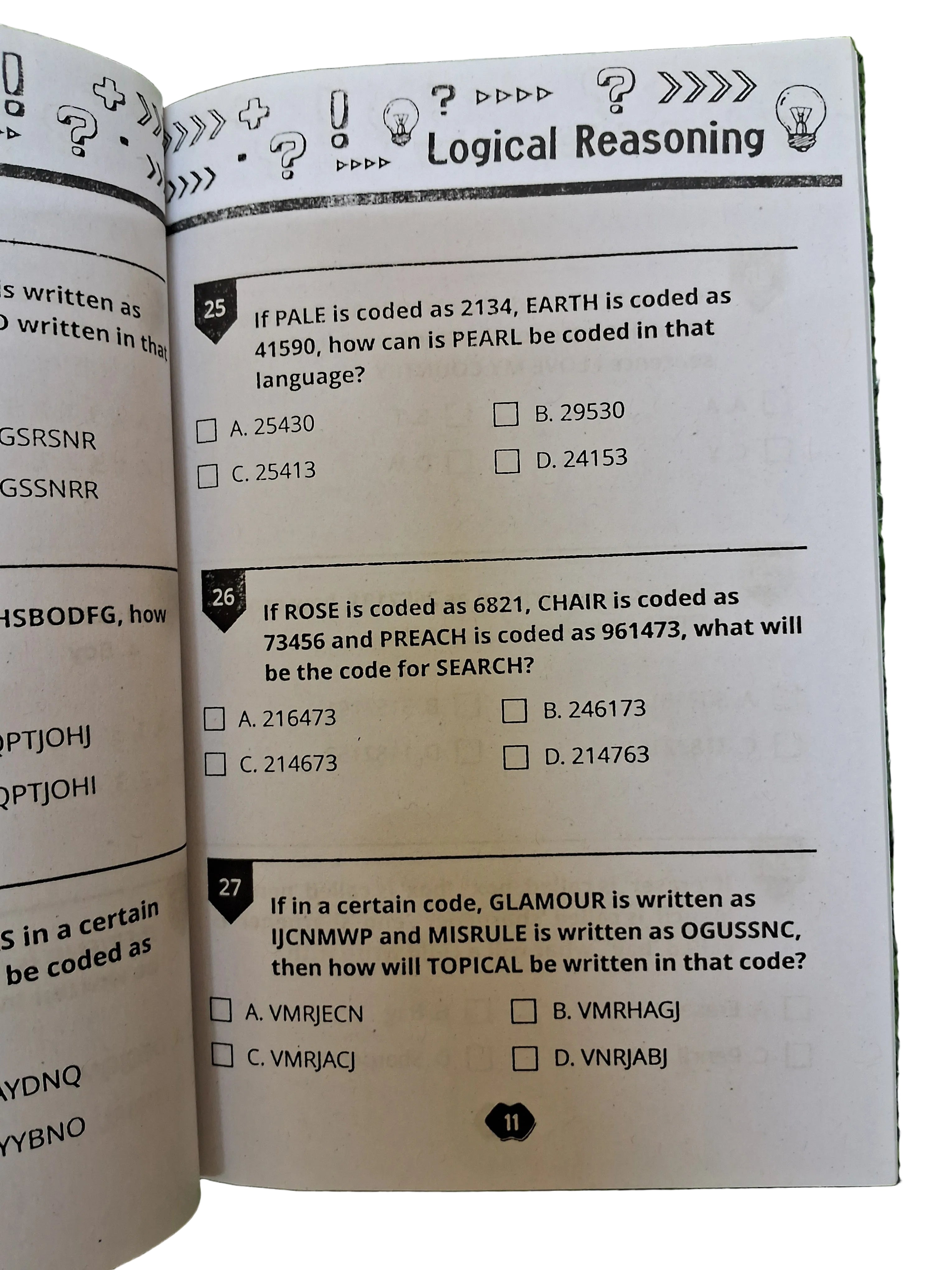Logical reasoning Book