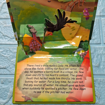 Pop-Up Story Book of Thirsty Crow