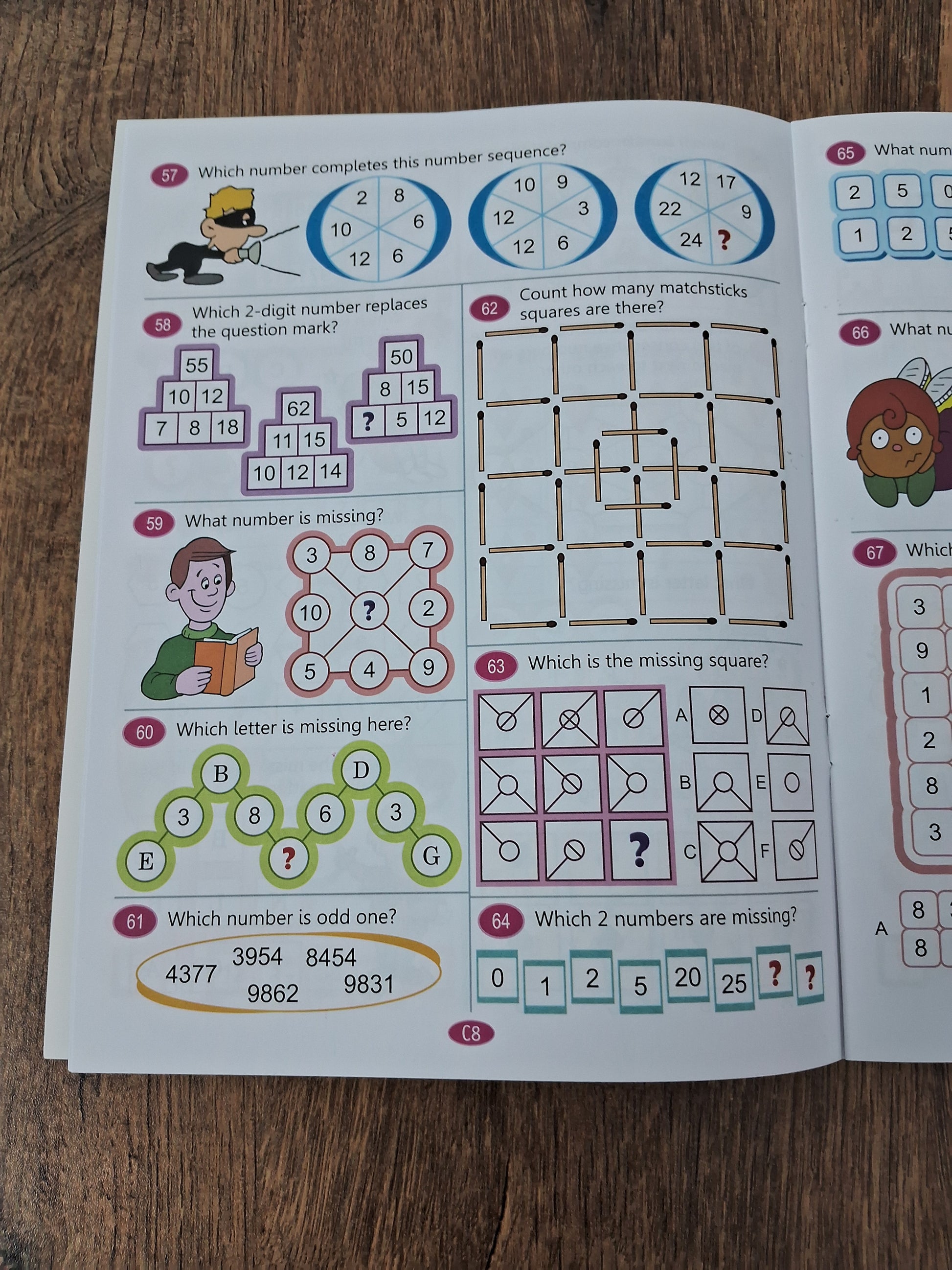 IQ Puzzles - Single Book