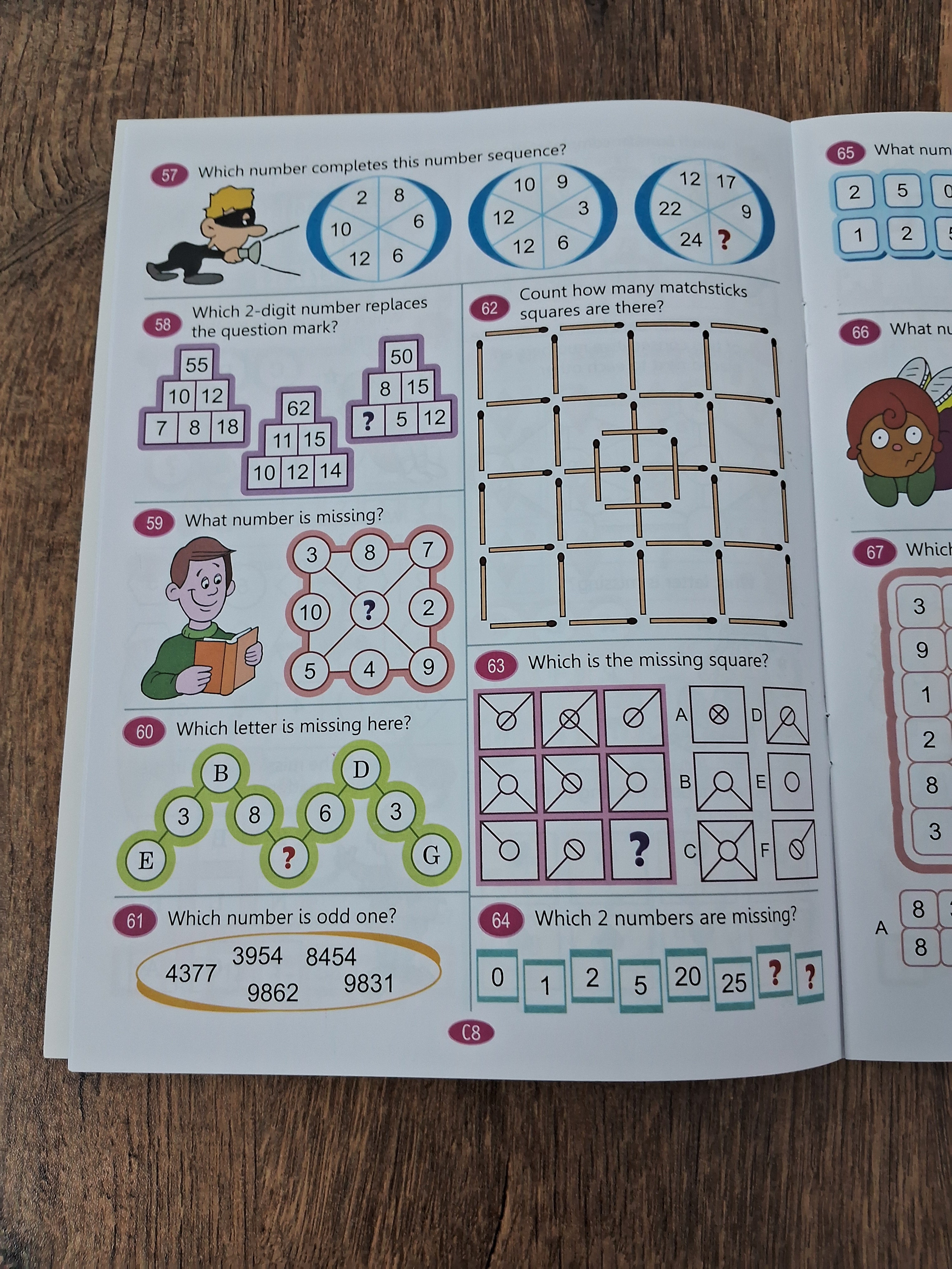 IQ Puzzles - Single Book