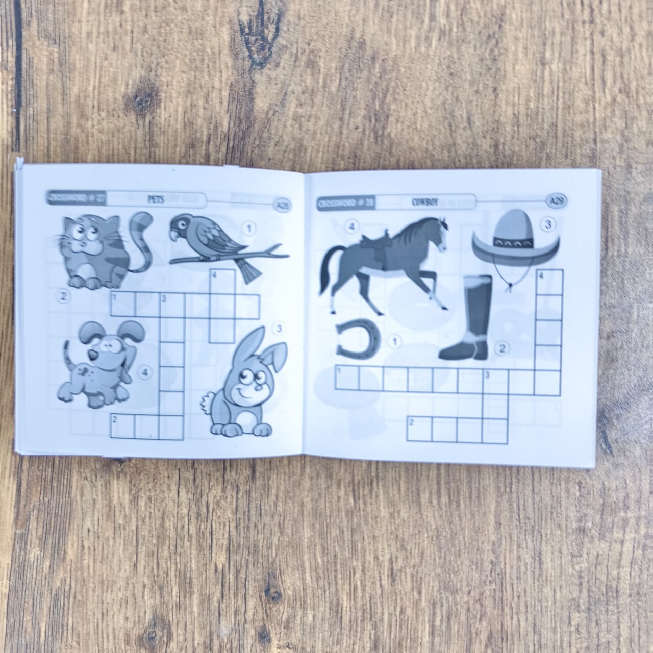 My Little Book of Crossword Puzzle - Combo of 4 Books
