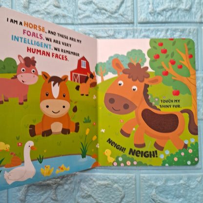 Farm Animals - Touch Feel Book