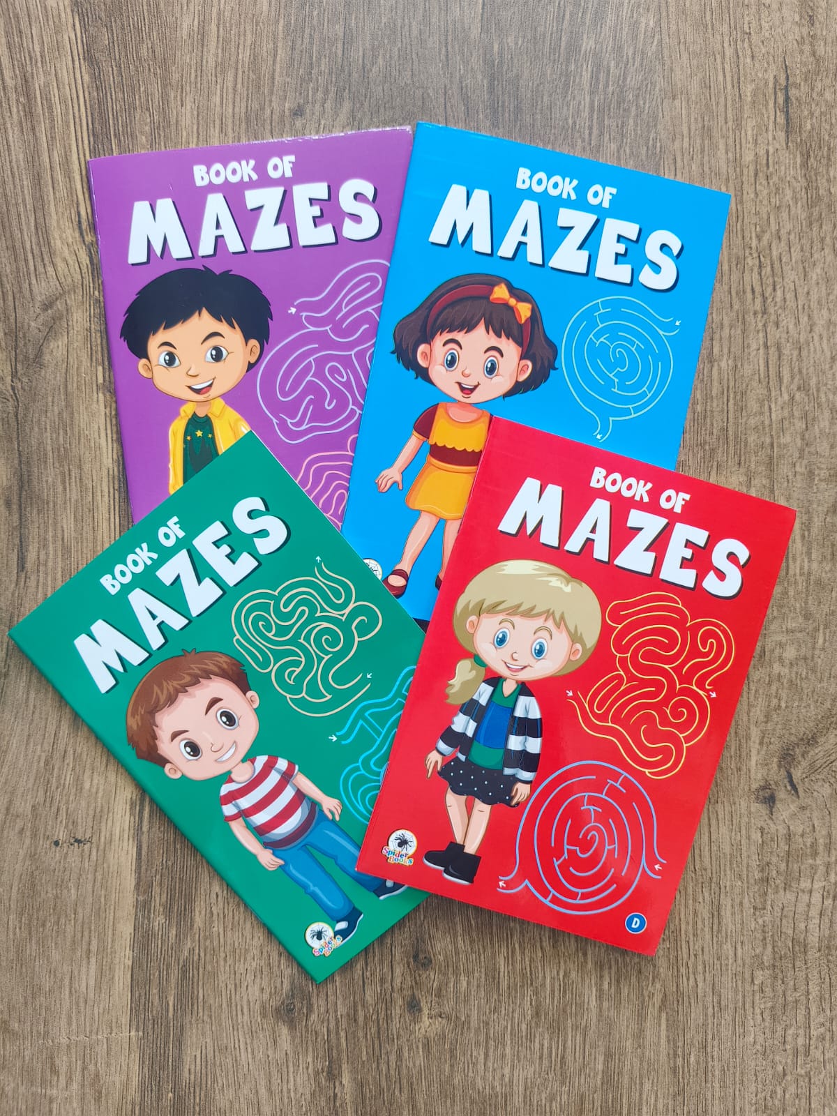 My Book of Mazes (Combo of 4 Books)